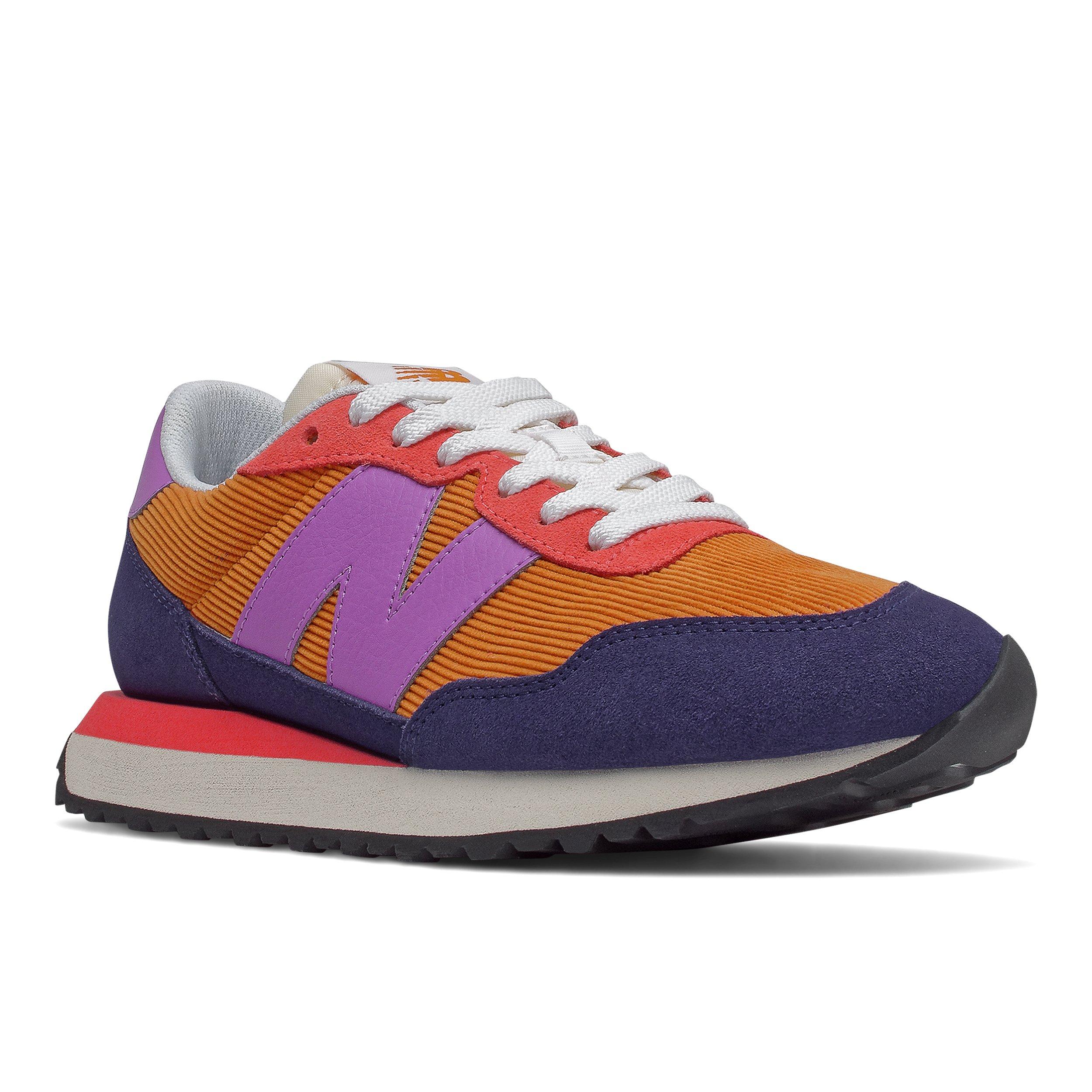 Purple and cheap orange new balance