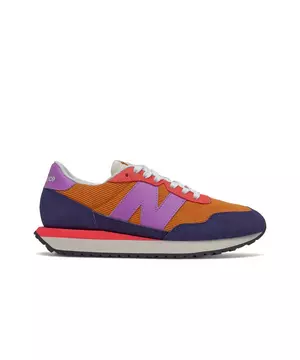 nike womens orange and purple sneakers blue