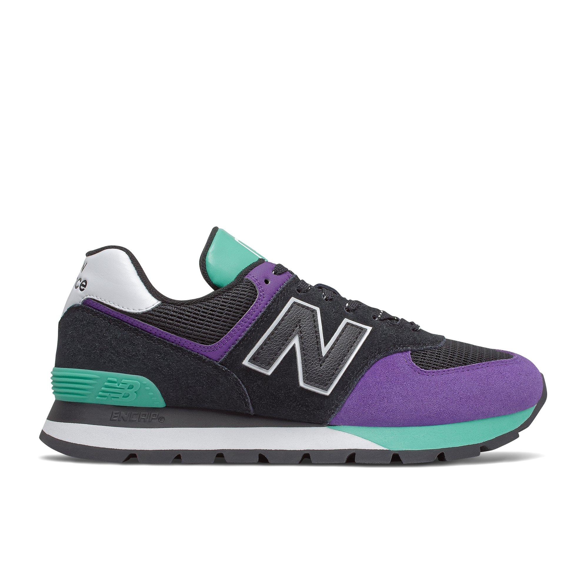 new balance 574 purple mens