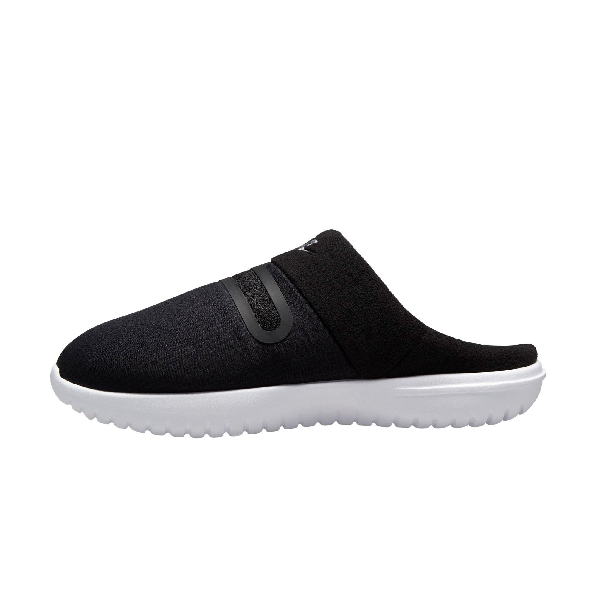 Nike Burrow "Black/White" Men's Slipper - BLACK/WHITE Thumbnail View 2
