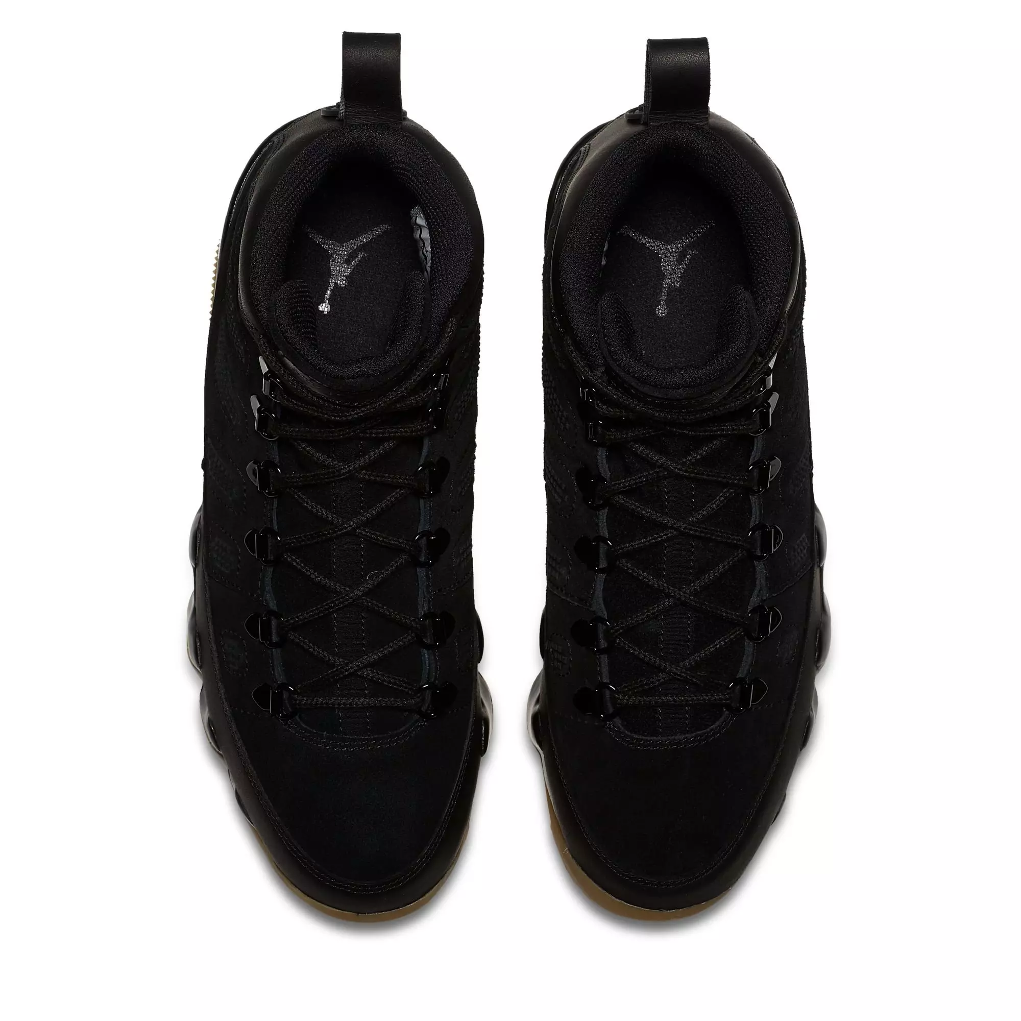 Jordan 9 Retro "Black/Gum Light Brown" Men's Boot - BLACK/GUM