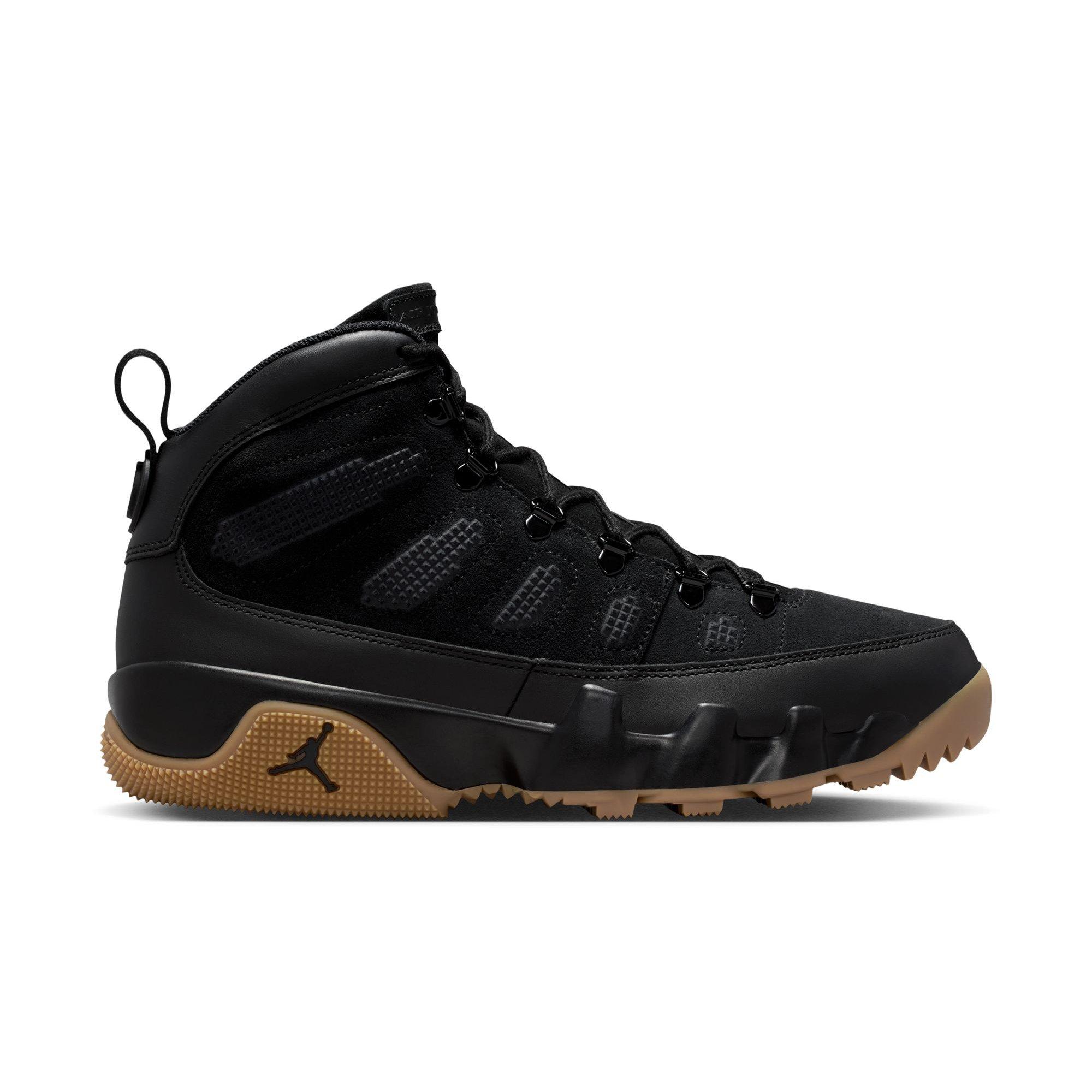 Jordan 9 Retro "Black/Gum Light Brown" Men's Boot - BLACK/GUM Thumbnail View 1