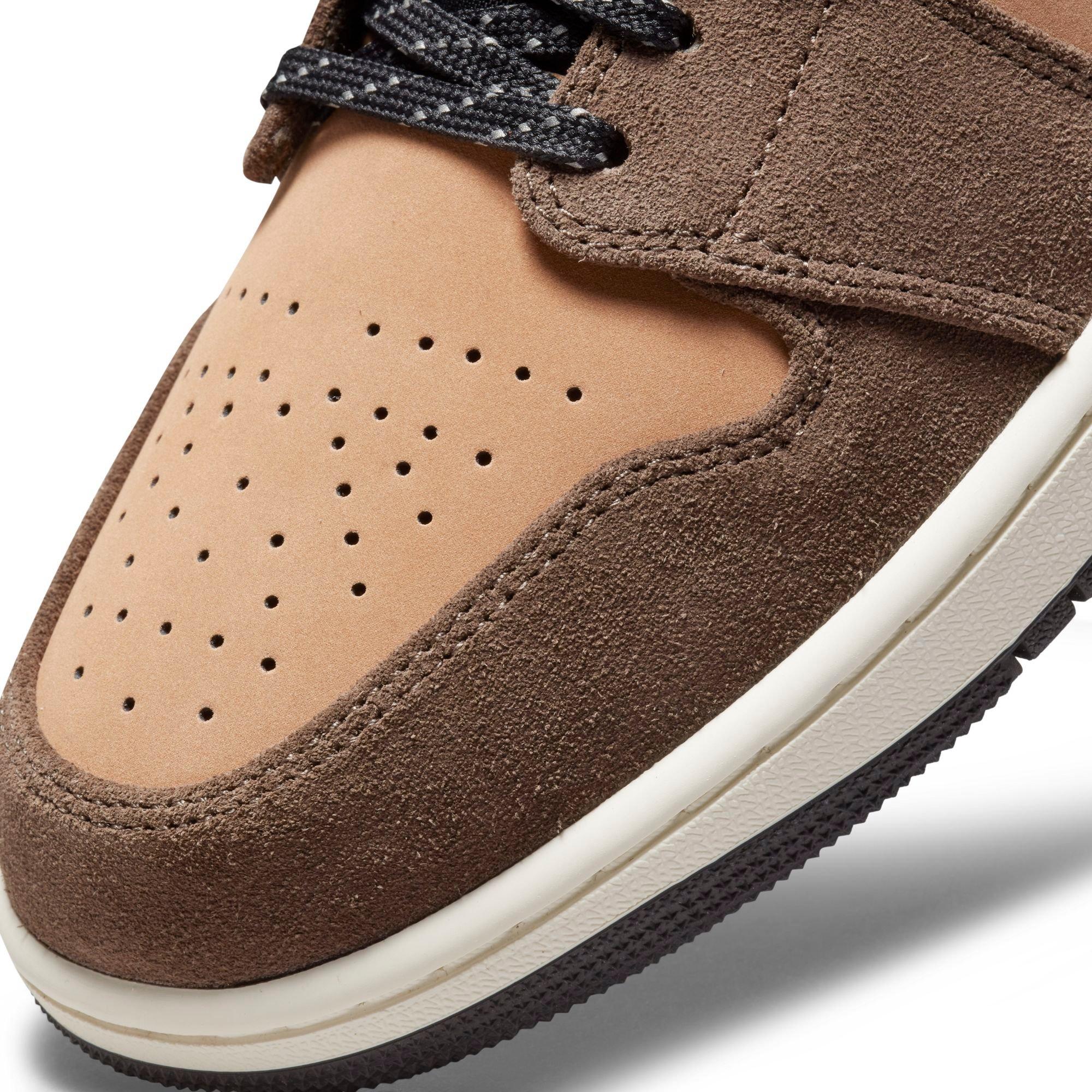 Jordan 1 Mid SE u201cu9ed1u5de7u514bu529b/u6df1u7ea2u8272 Blissu201d u7537u978bu67e5u770b3