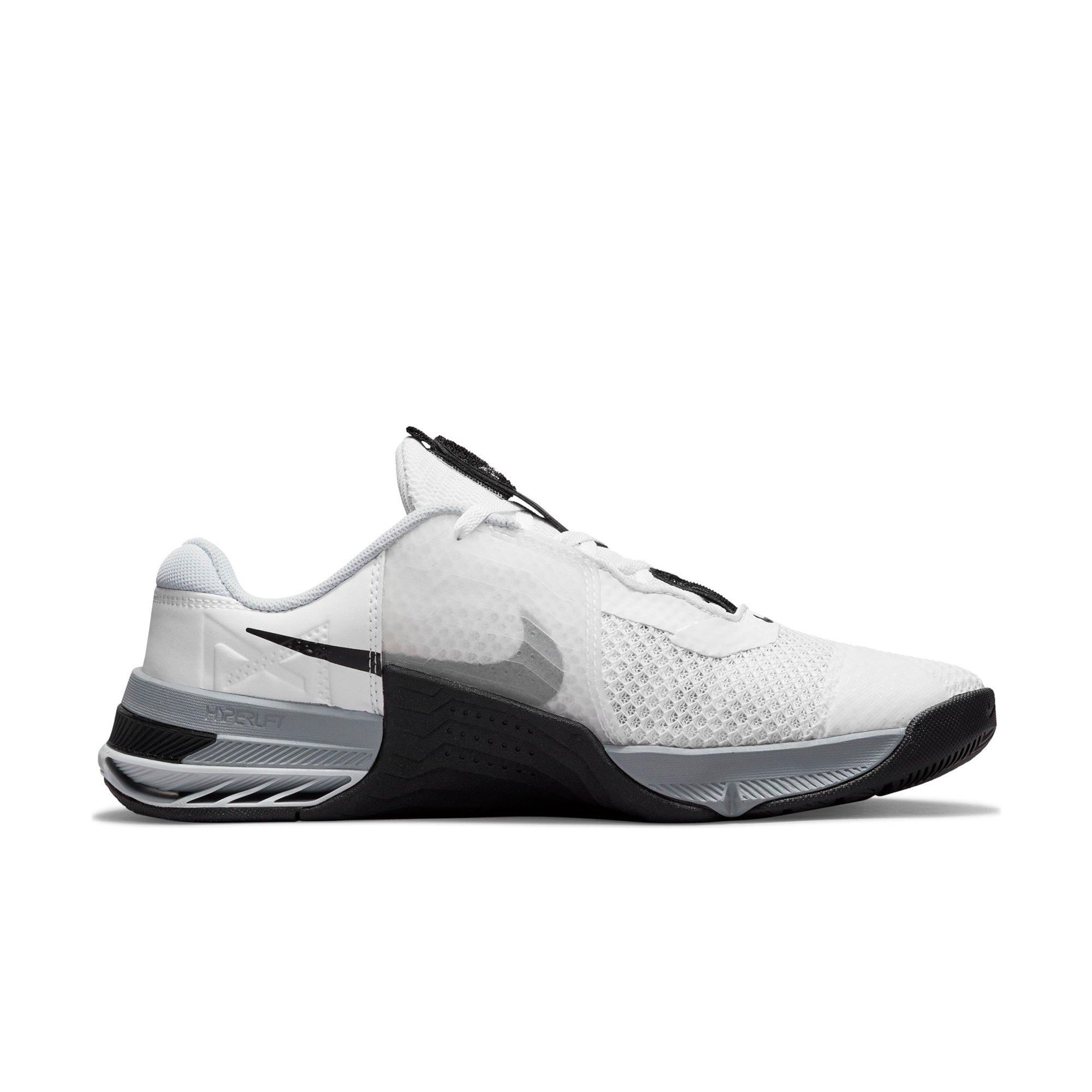 nike metcon white black