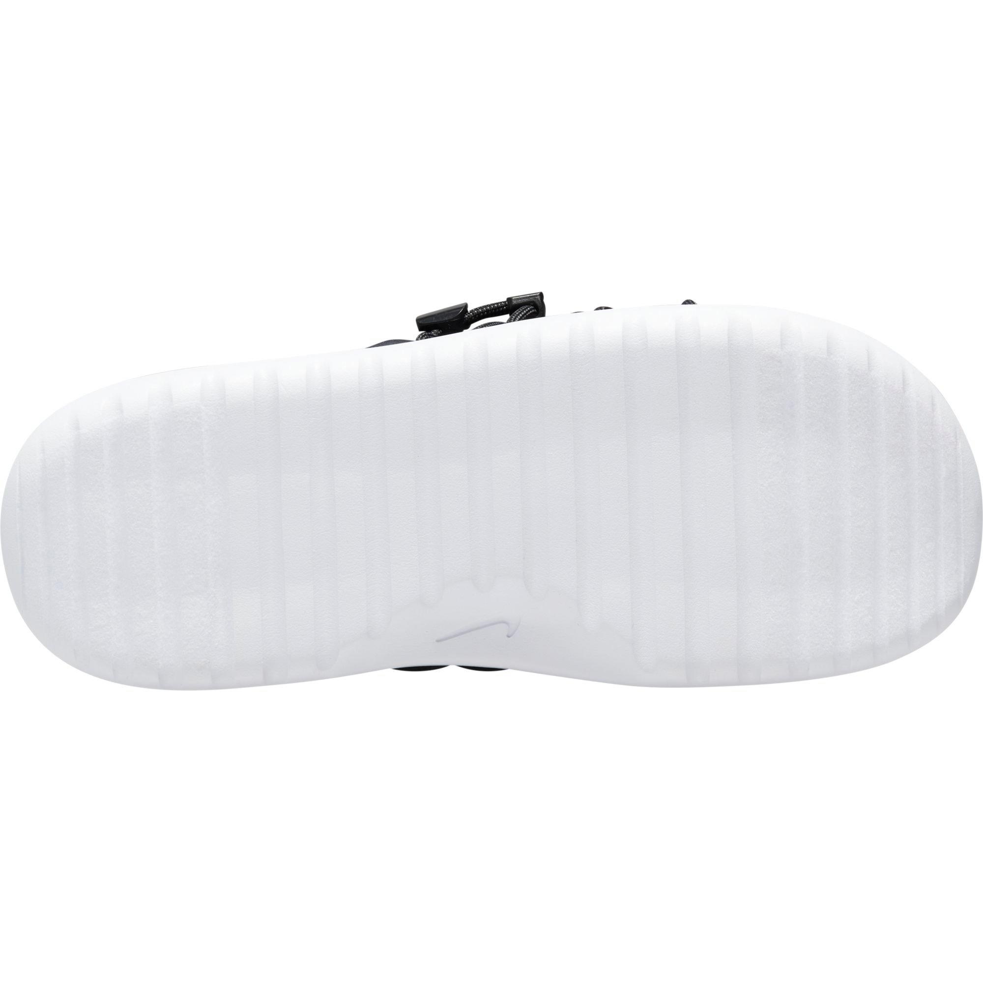 Nike Asuna 2 "Black/Dark Grey/White" Men's Slide - BLACK/WHITE Thumbnail View 4