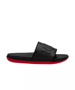 cuota de matrícula Vacaciones Persona Nike Offcourt "Black/Chile Red" Men's Slide