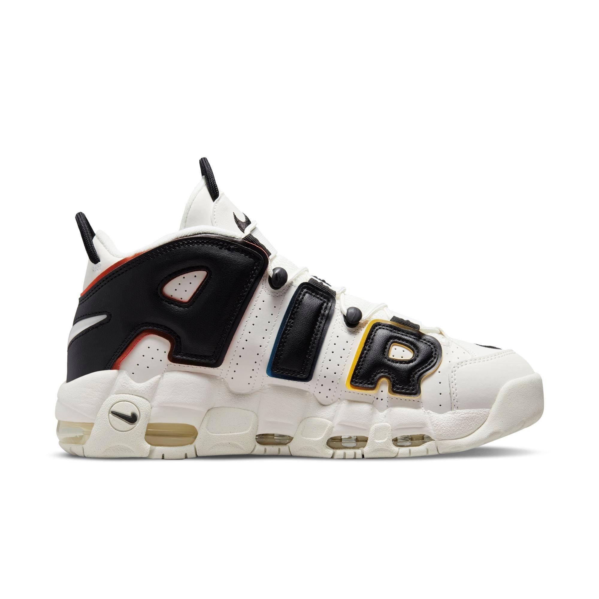 Nike Air More Uptempo '96 Sail/Black Men's Shoe - Hibbett