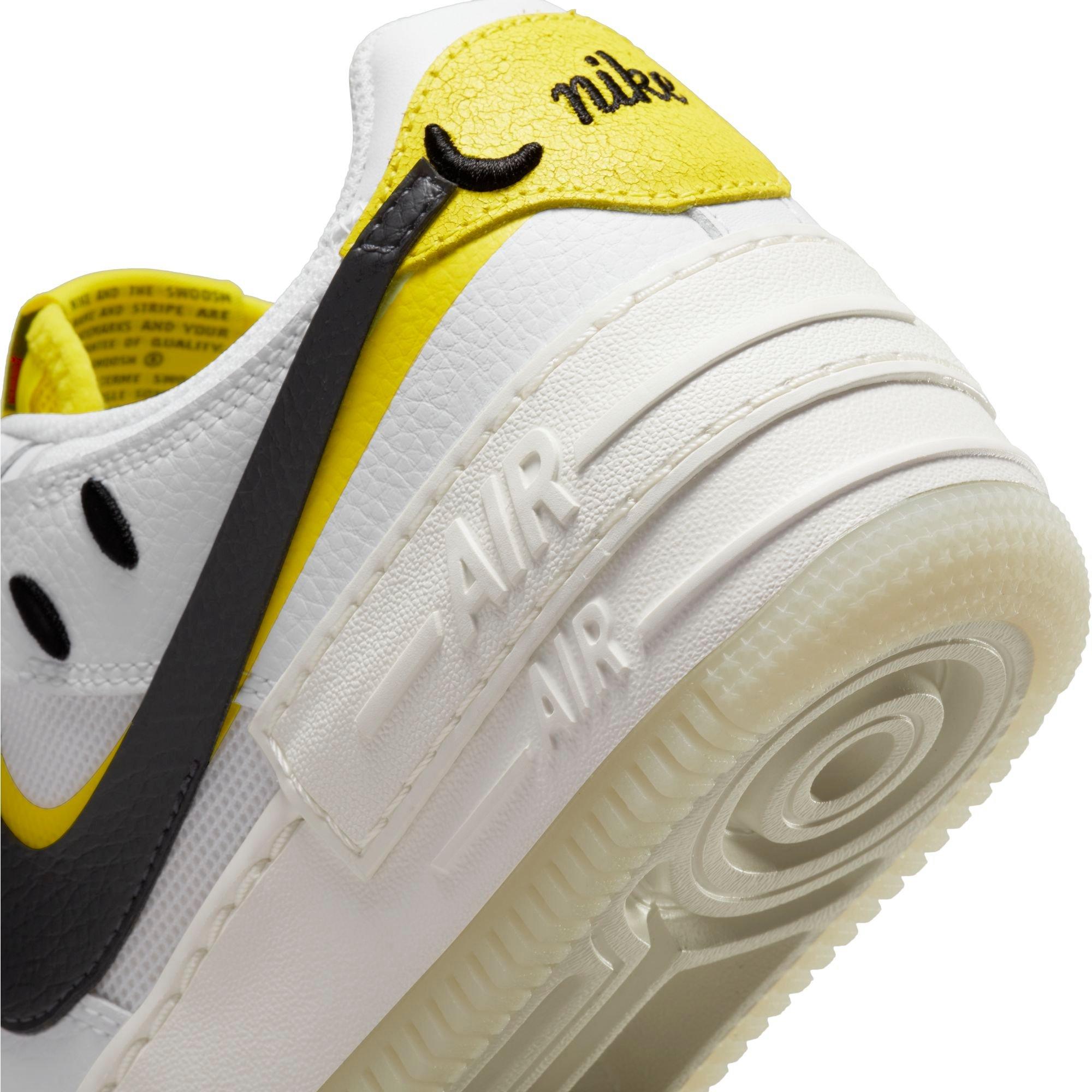 White air forces clearance with smiley face