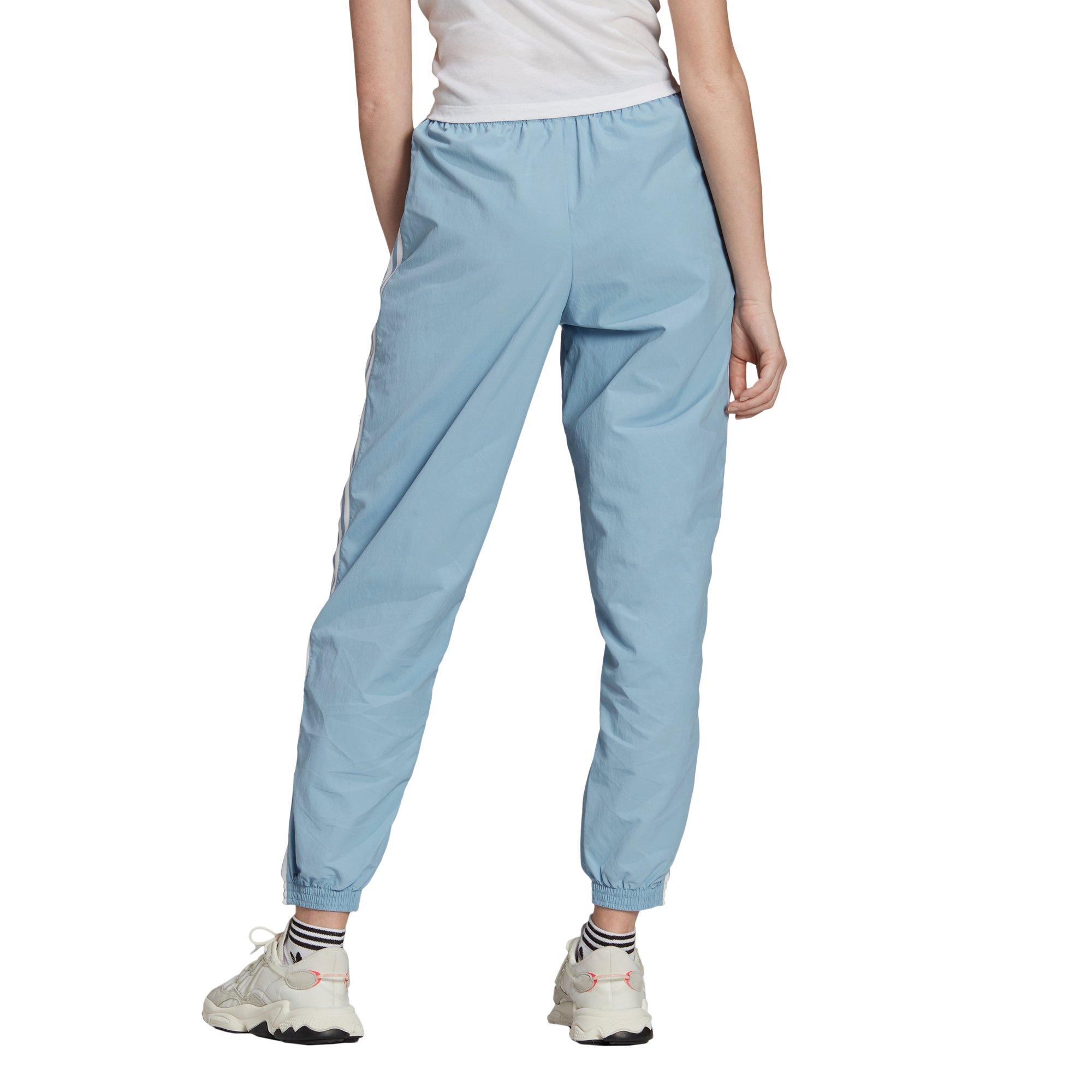 Gear | Women\'s Pants adidas Track Adicolor Hibbett City Blue - Classics Originals Lock-Up