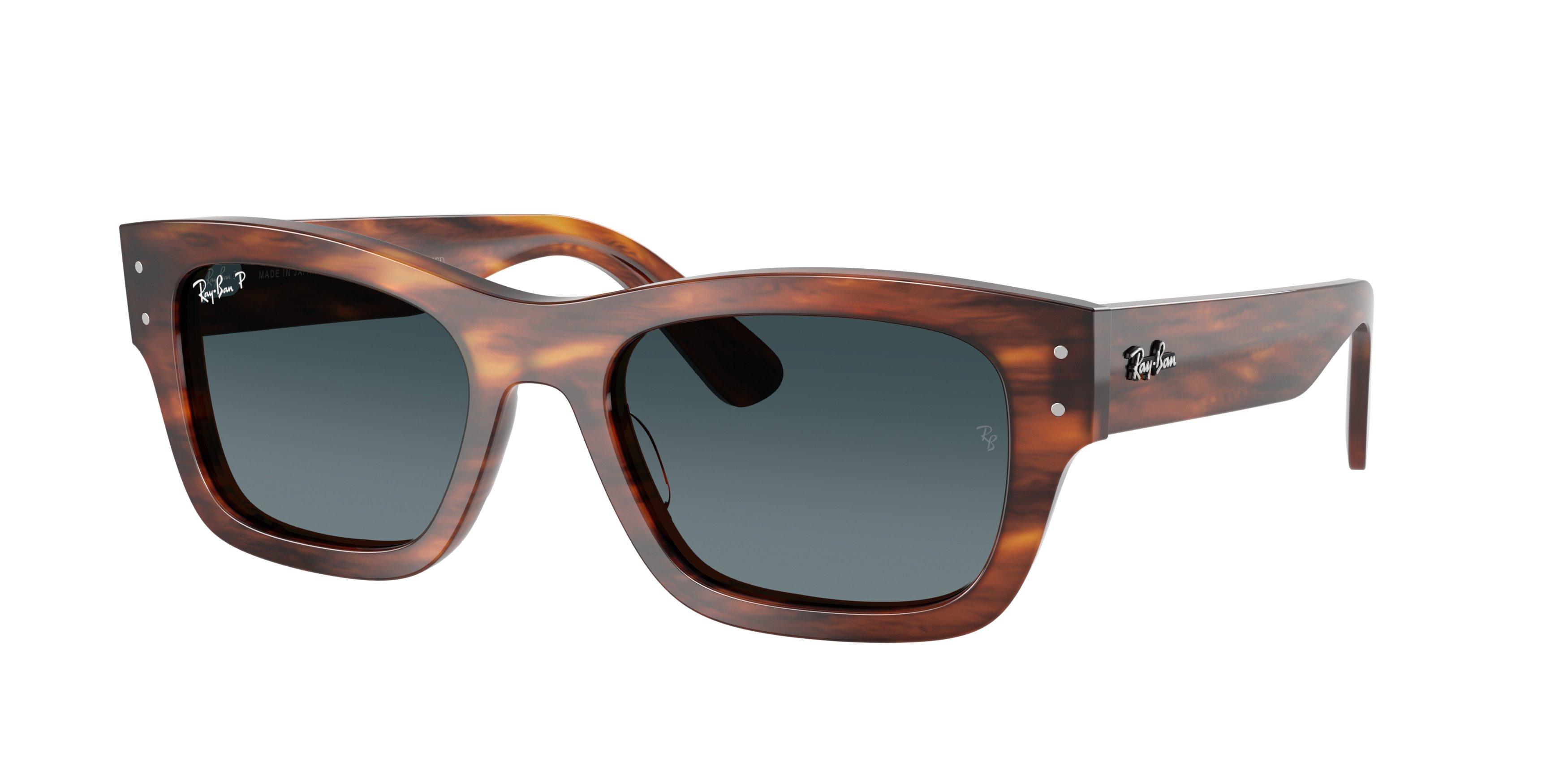 Ray-Ban Joseph Grey Gradient Sunglasses &ndash; Striped Havana - BROWN Thumbnail View 1