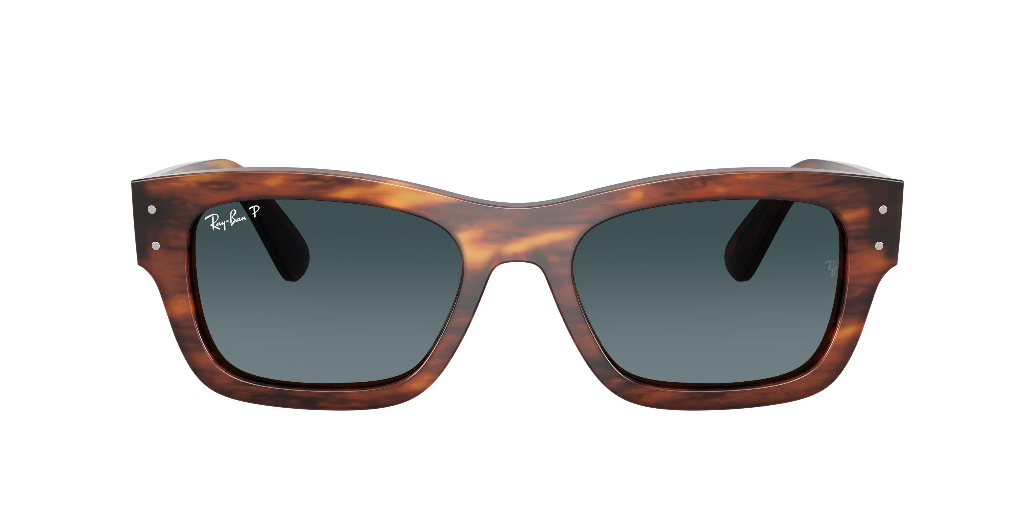 Ray-Ban Joseph Grey Gradient Sunglasses &ndash; Striped Havana - BROWN Thumbnail View 2