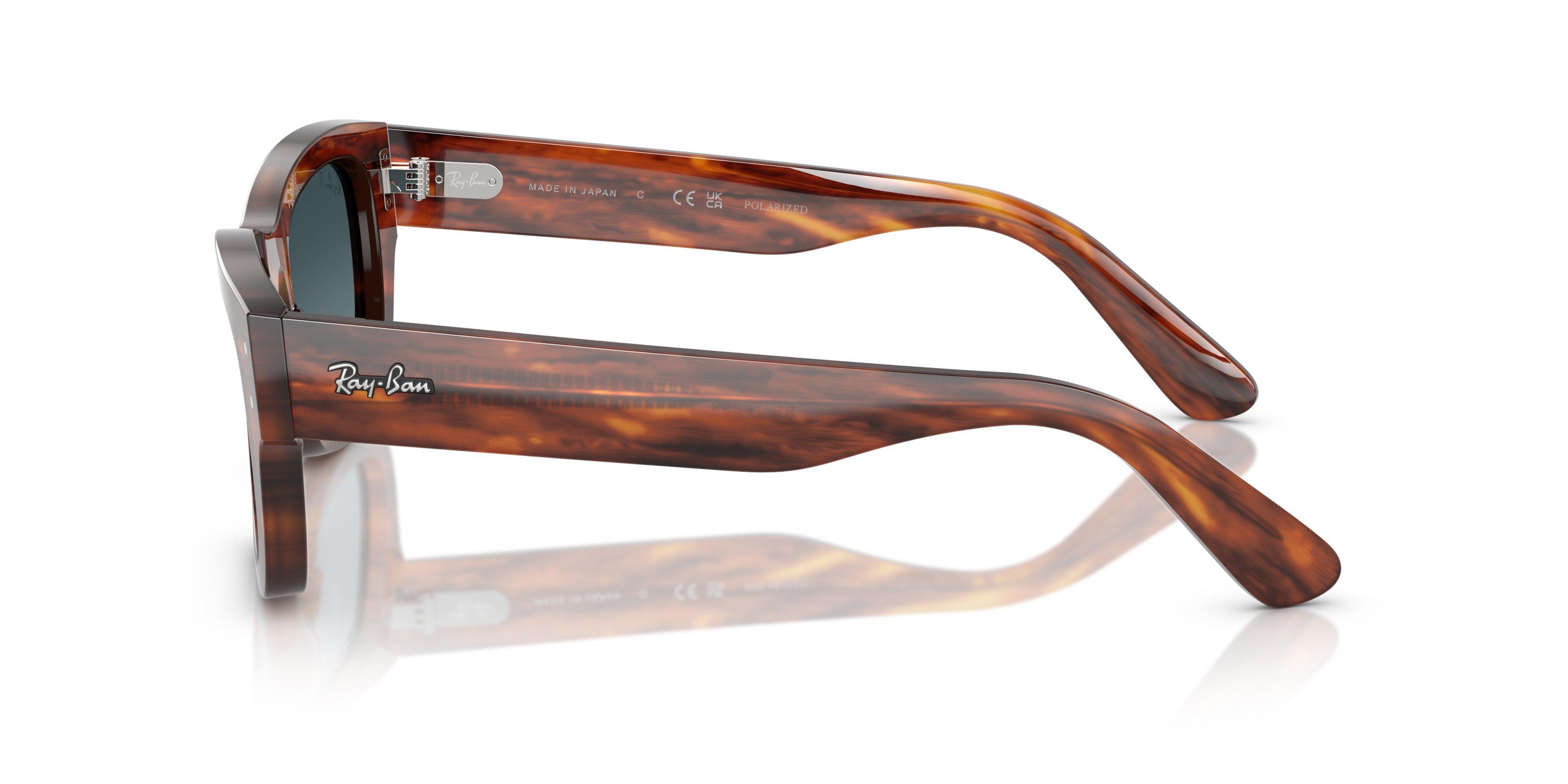 Ray-Ban Joseph Grey Gradient Sunglasses &ndash; Striped Havana - BROWN Thumbnail View 5