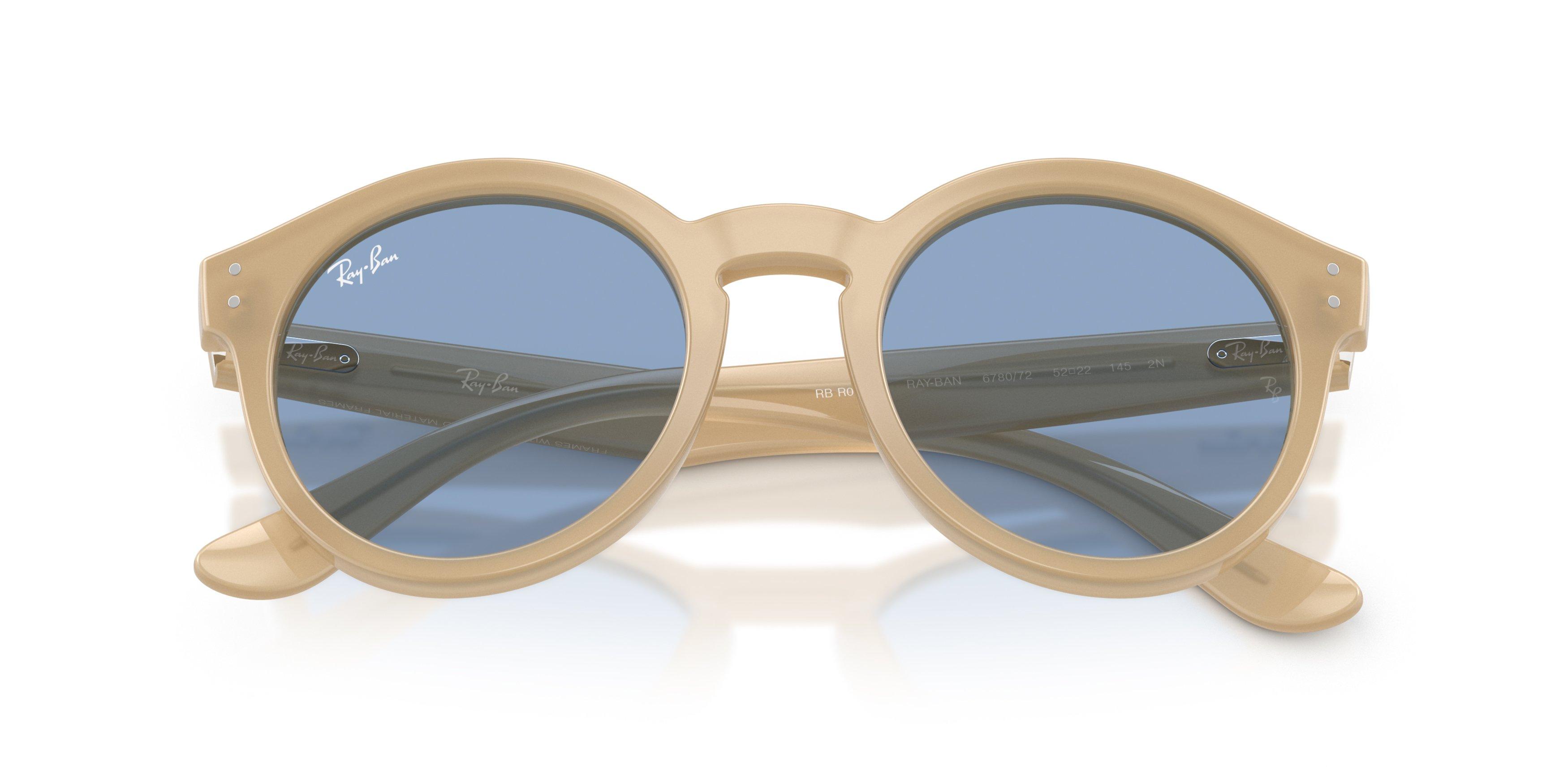 Ray-Ban RBR0505S Blue Sunglasses &ndash; Opal Beige - BEIGE Thumbnail View 6