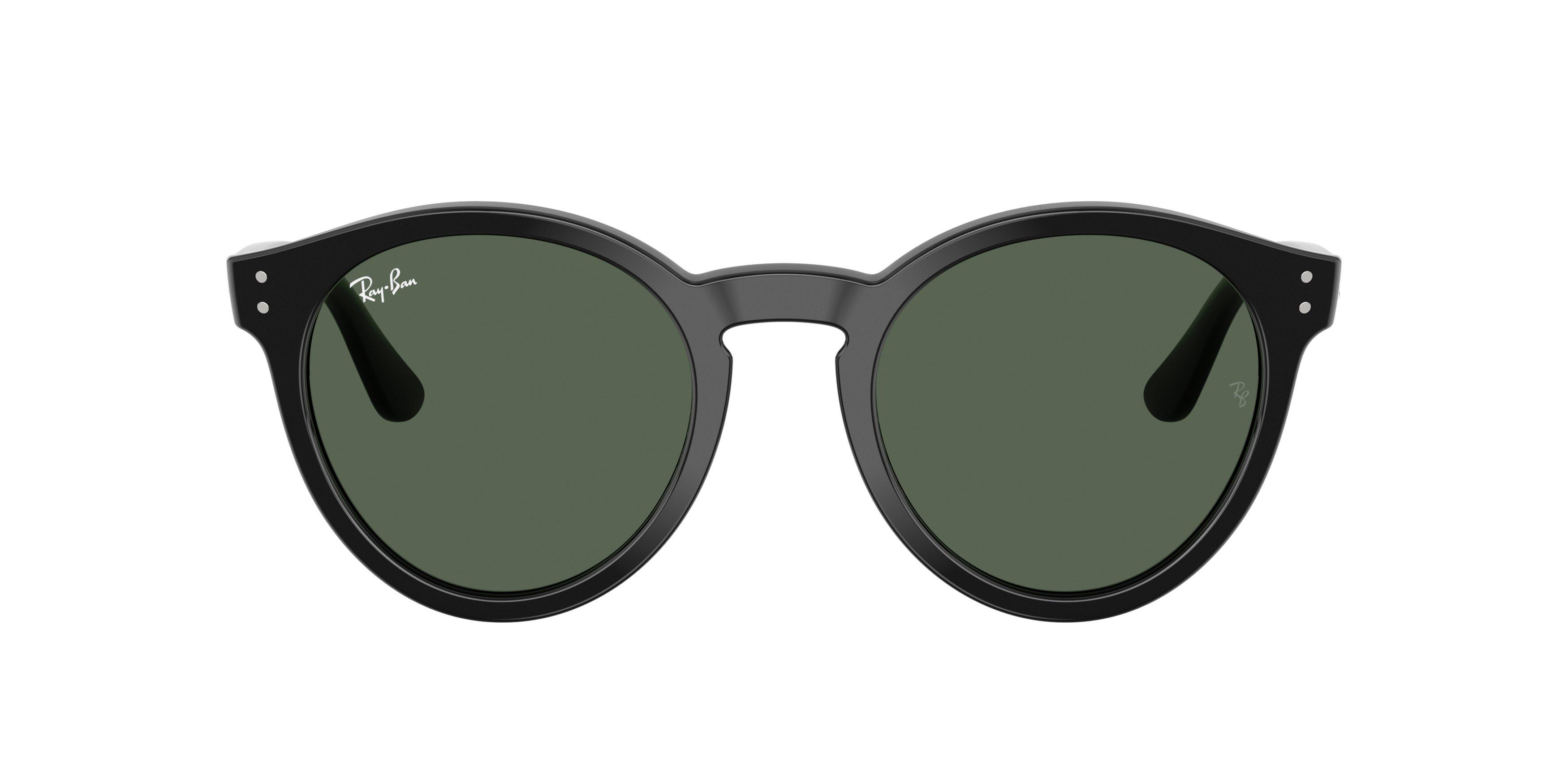 Ray-Ban RBR0505S Dark Green Sunglasses &ndash; Black - BLACK/GREEN Thumbnail View 2