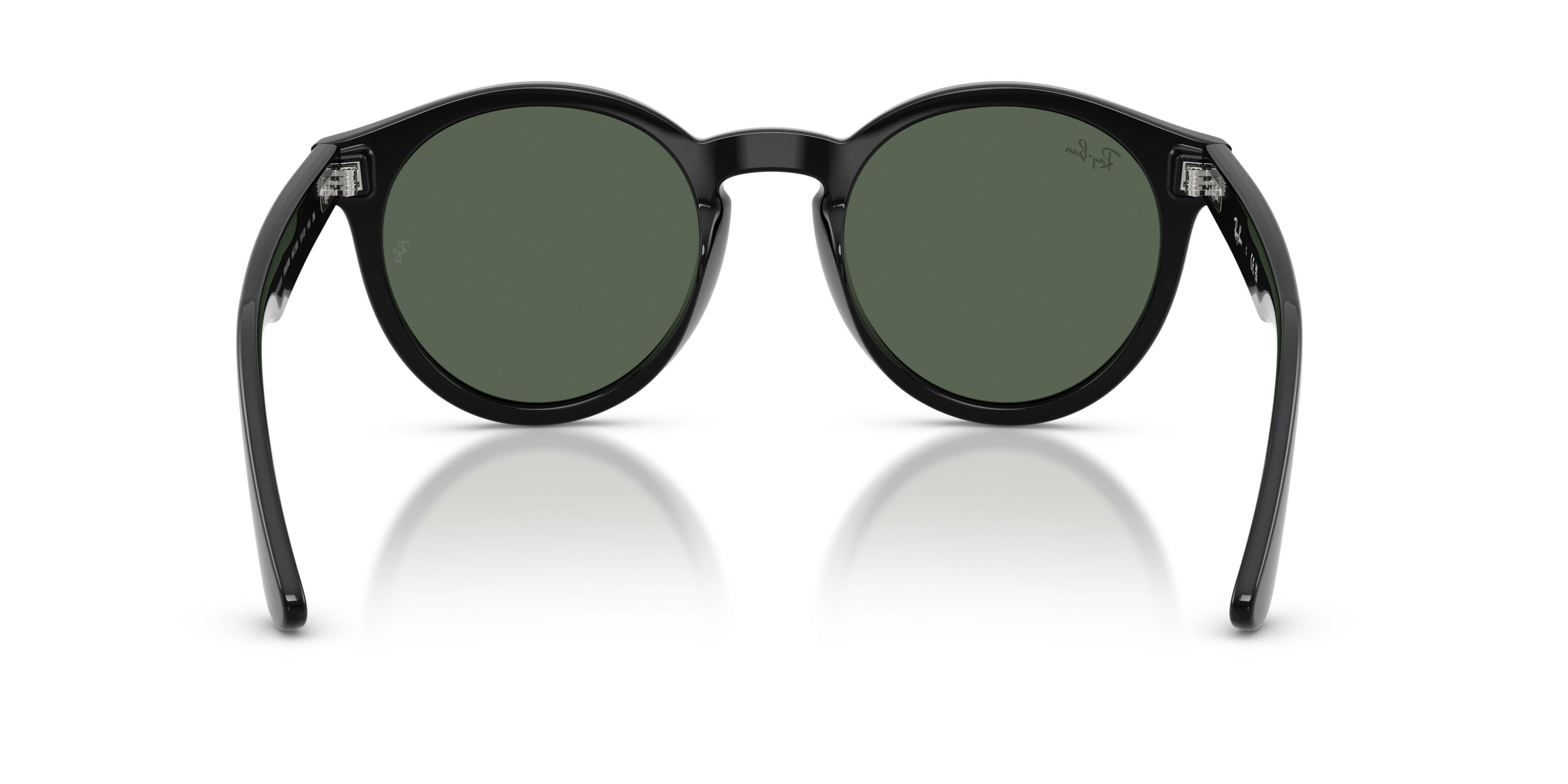 Ray-Ban RBR0505S Dark Green Sunglasses &ndash; Black - BLACK/GREEN Thumbnail View 3