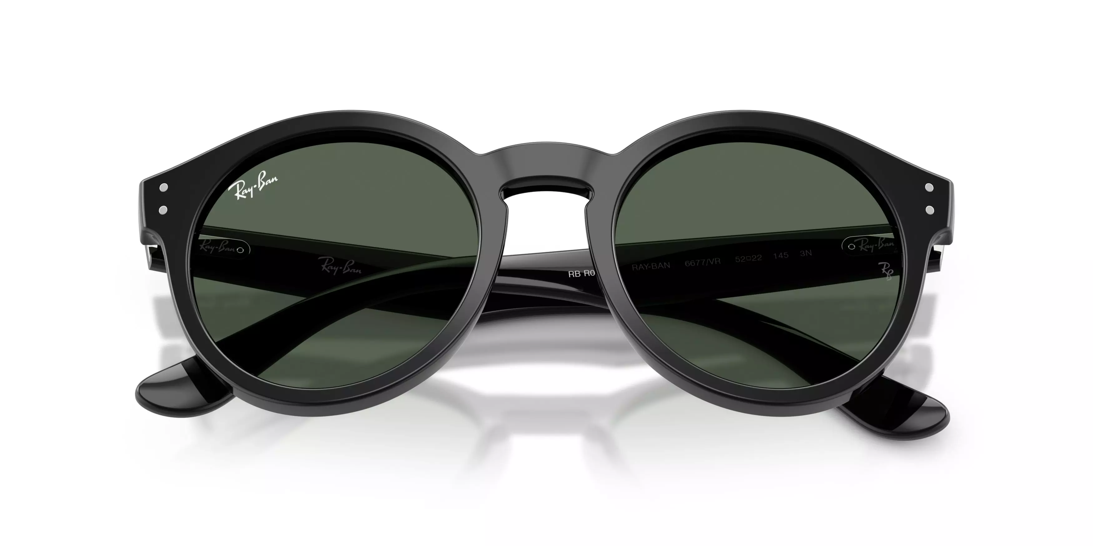 Ray-Ban RBR0505S Dark Green Sunglasses – Black - BLACK/GREEN