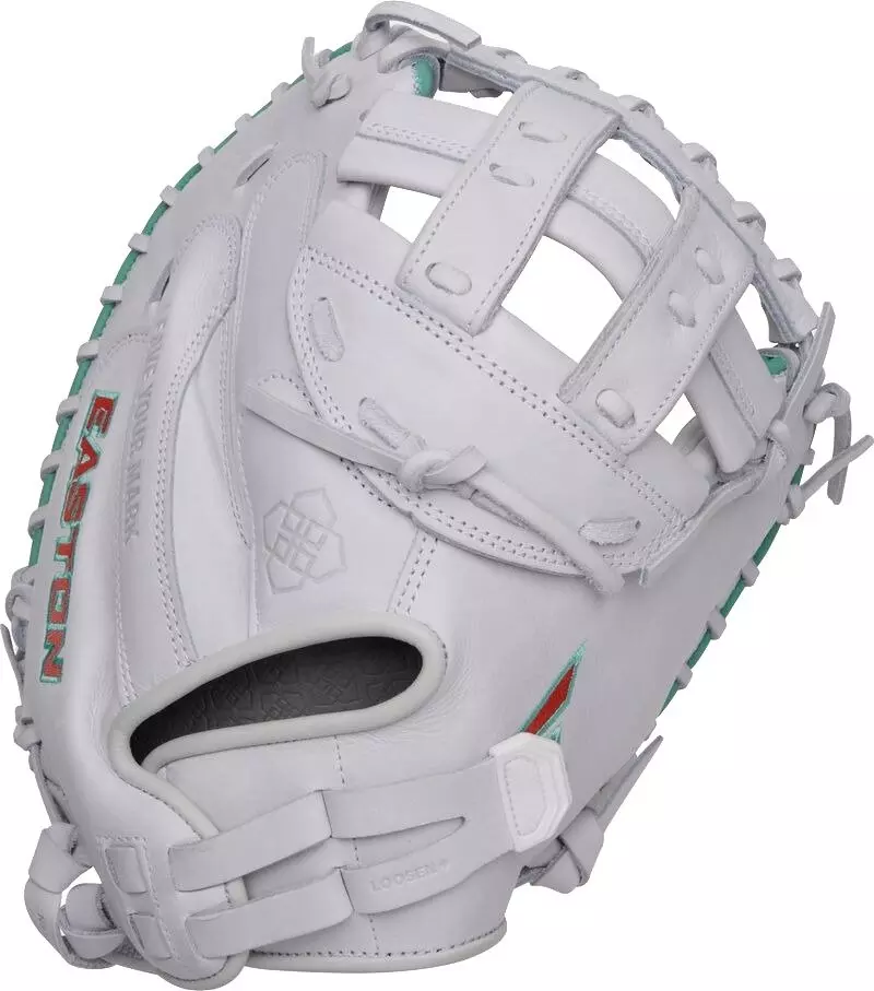 Easton Pro Collection Jen Schro 34" Softball Catcher's Mitt LHT - WHITE