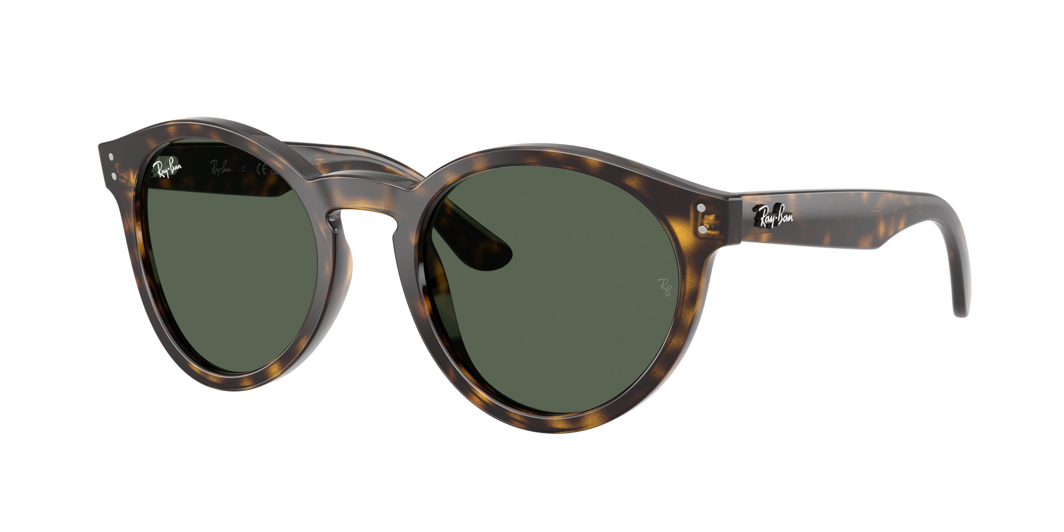 Ray-Ban RBR0505S Dark Green Sunglasses &ndash; Havana - BROWN/GREEN Thumbnail View 1