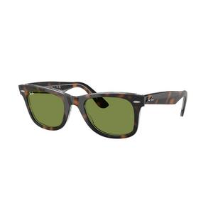 Ray-Ban Original Wayfarer Classic Green Sunglasses &ndash; Dark Havana On Multicolor
