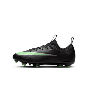 Nike Mercurial Vapor 17 Academy MG "Black/Black/Illusion Green" Grade School Kids' Soccer Cleat