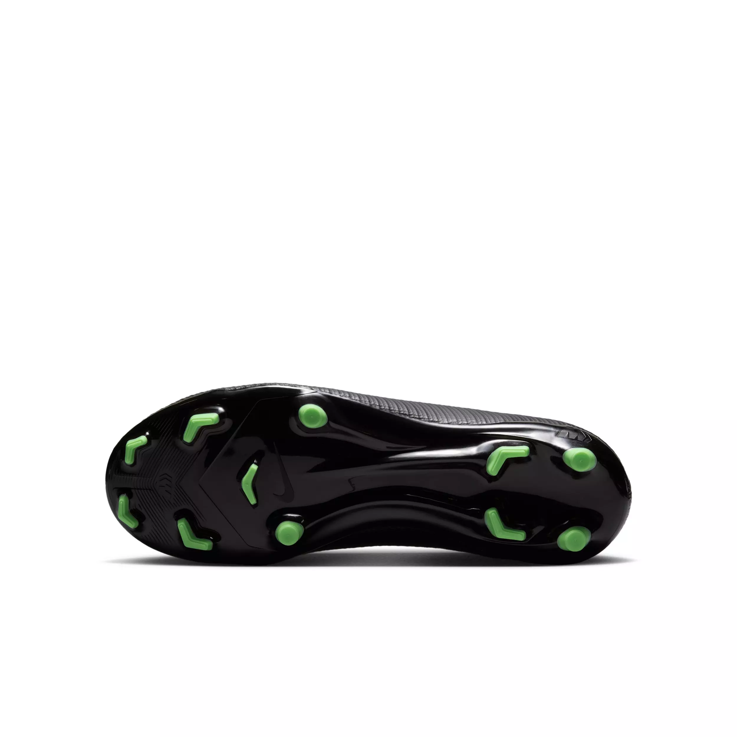 Nike Mercurial Vapor 17 Academy MG "Black/Black/Illusion Green" Grade School Kids' Soccer Cleat - BLACK/BLACK/GREEN