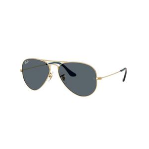 Ray-Ban Style Aviator Large Dark Blue Sunglasses – Arista Gold