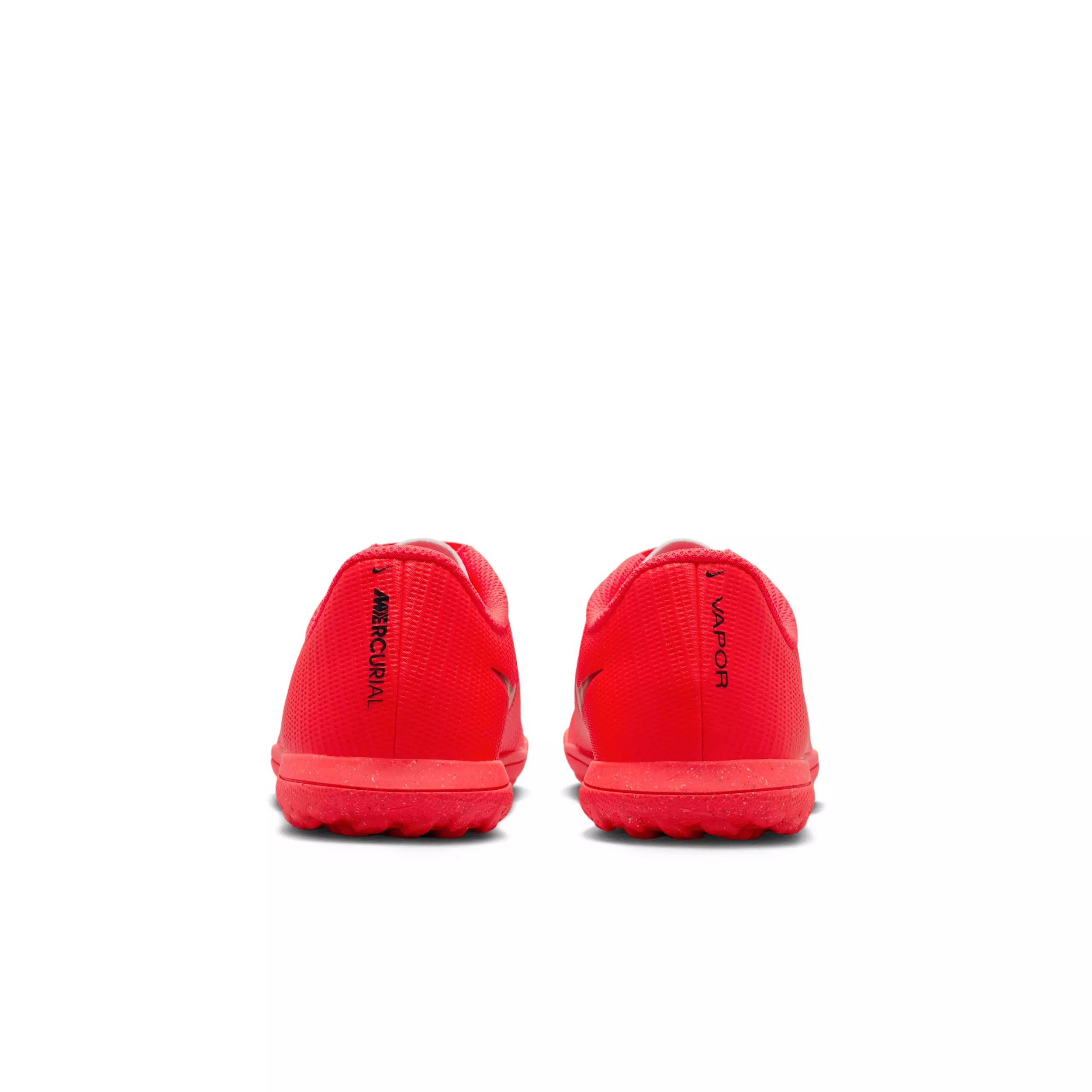 Nike Mercurial Vapor 17 Club Turf "Bright Crimson/Blur" Grade School Kids' Soccer Shoe - CRIMSON/BLUR
