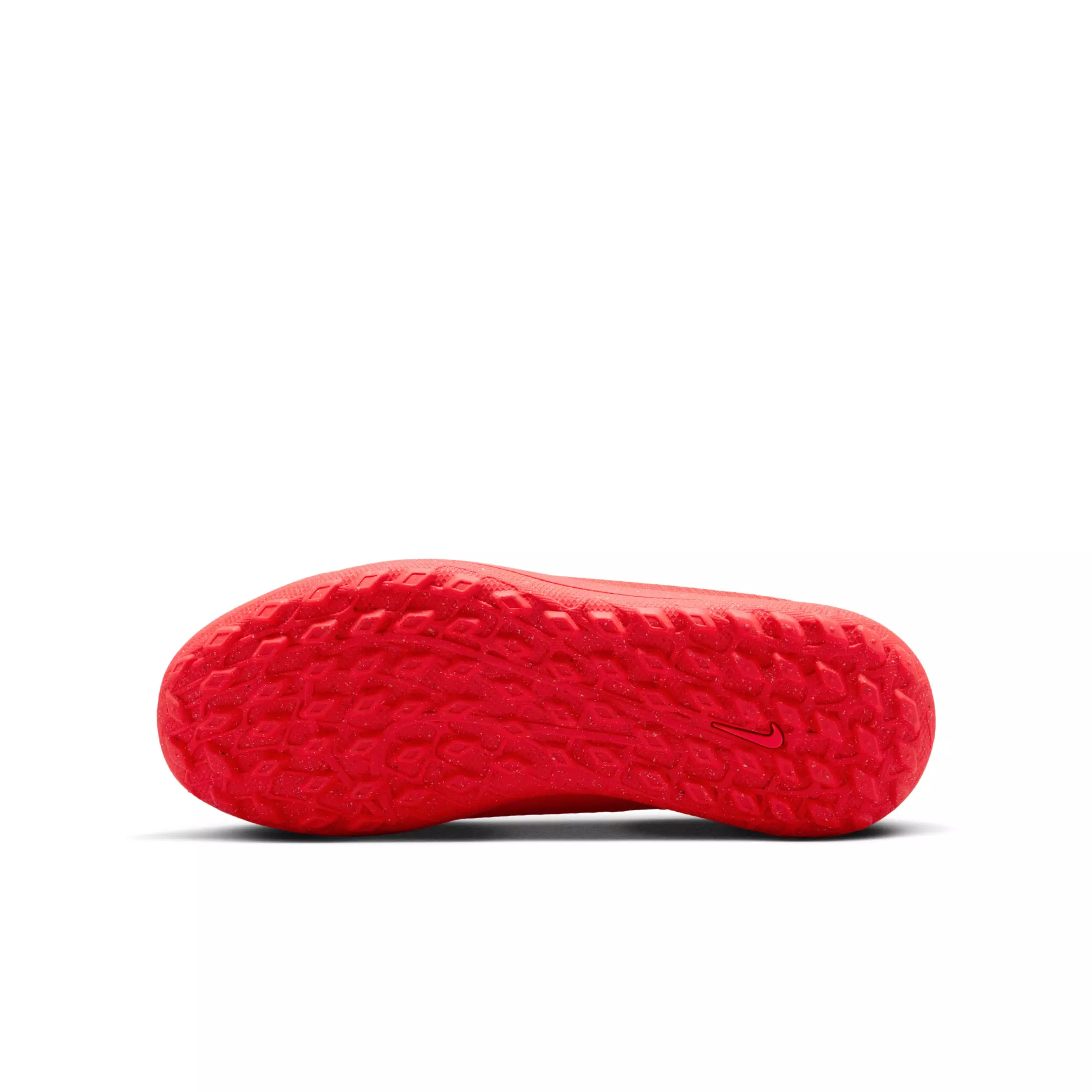 Nike Mercurial Vapor 17 Club Turf "Bright Crimson/Blur" Grade School Kids' Soccer Shoe - CRIMSON/BLUR
