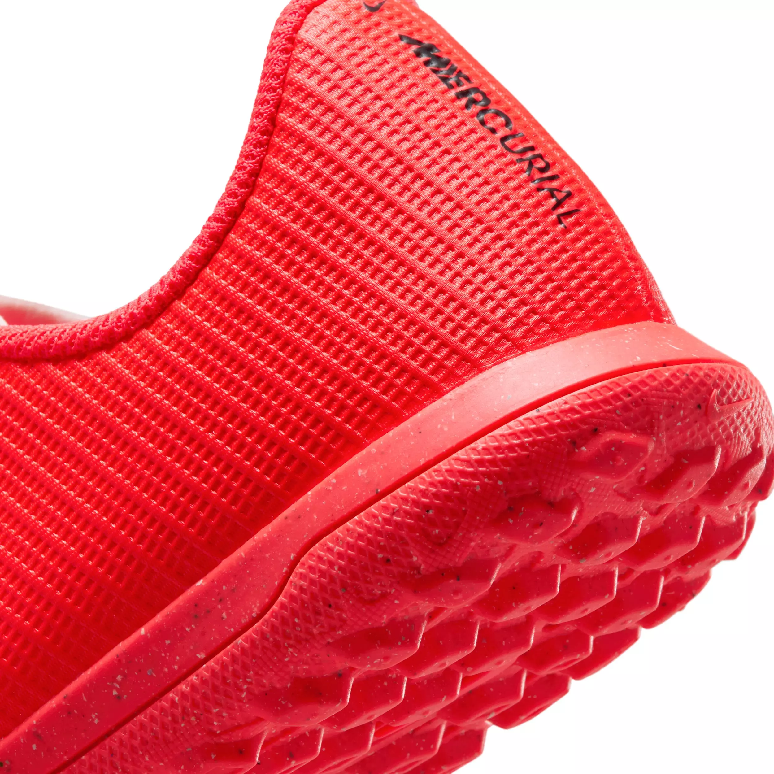 Nike Mercurial Vapor 17 Club Turf "Bright Crimson/Blur" Grade School Kids' Soccer Shoe - CRIMSON/BLUR