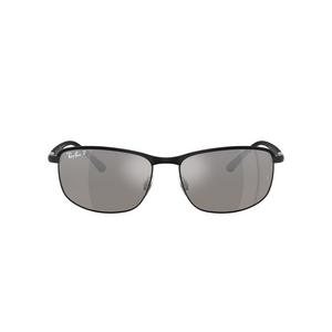 Ray-Ban RB3671CH Chromance Silver Mirror Polarized Sunglasses – Black
