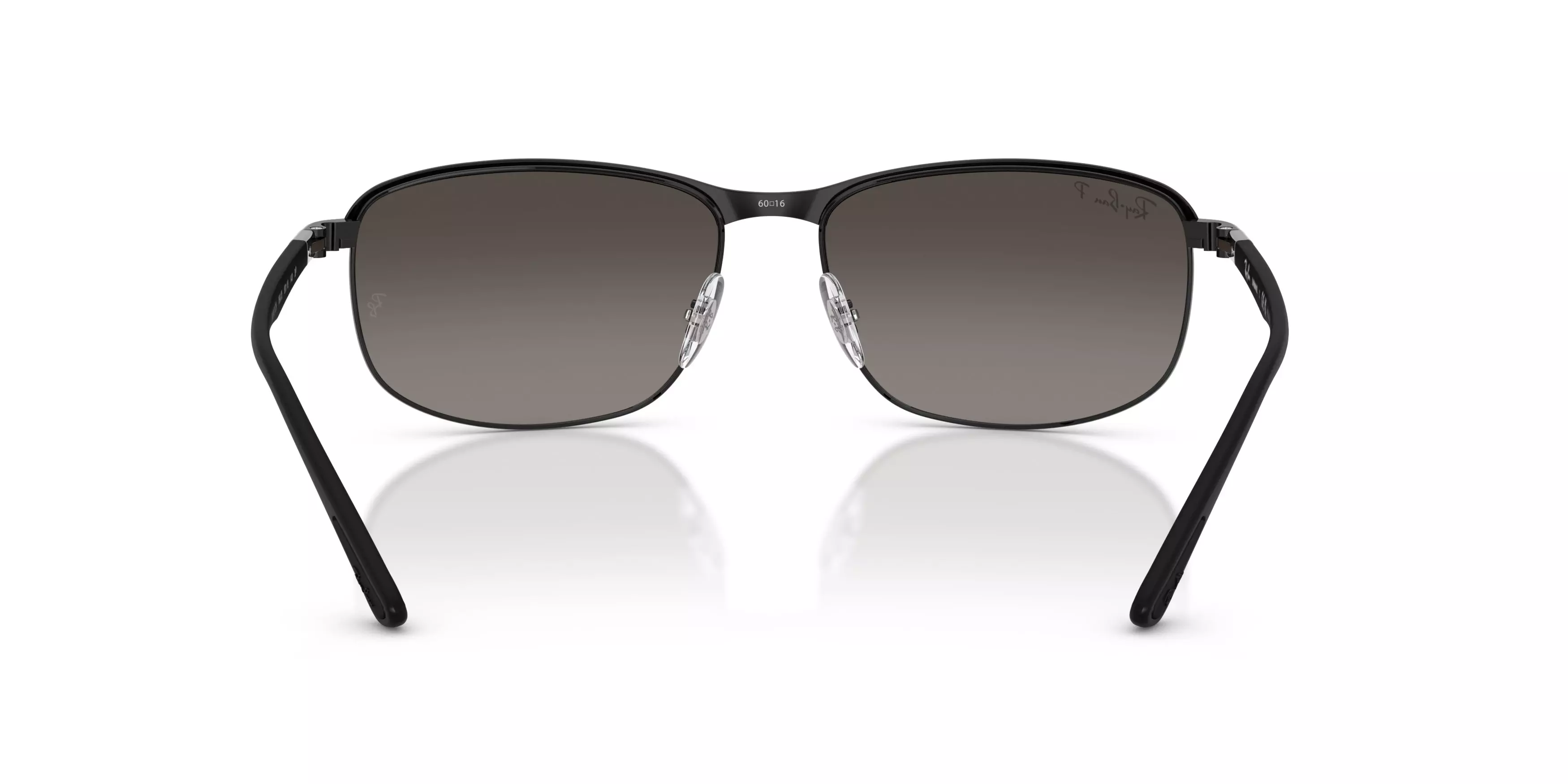 Ray-Ban RB3671CH Chromance Silver Mirror Polarized Sunglasses – Black - BLACK