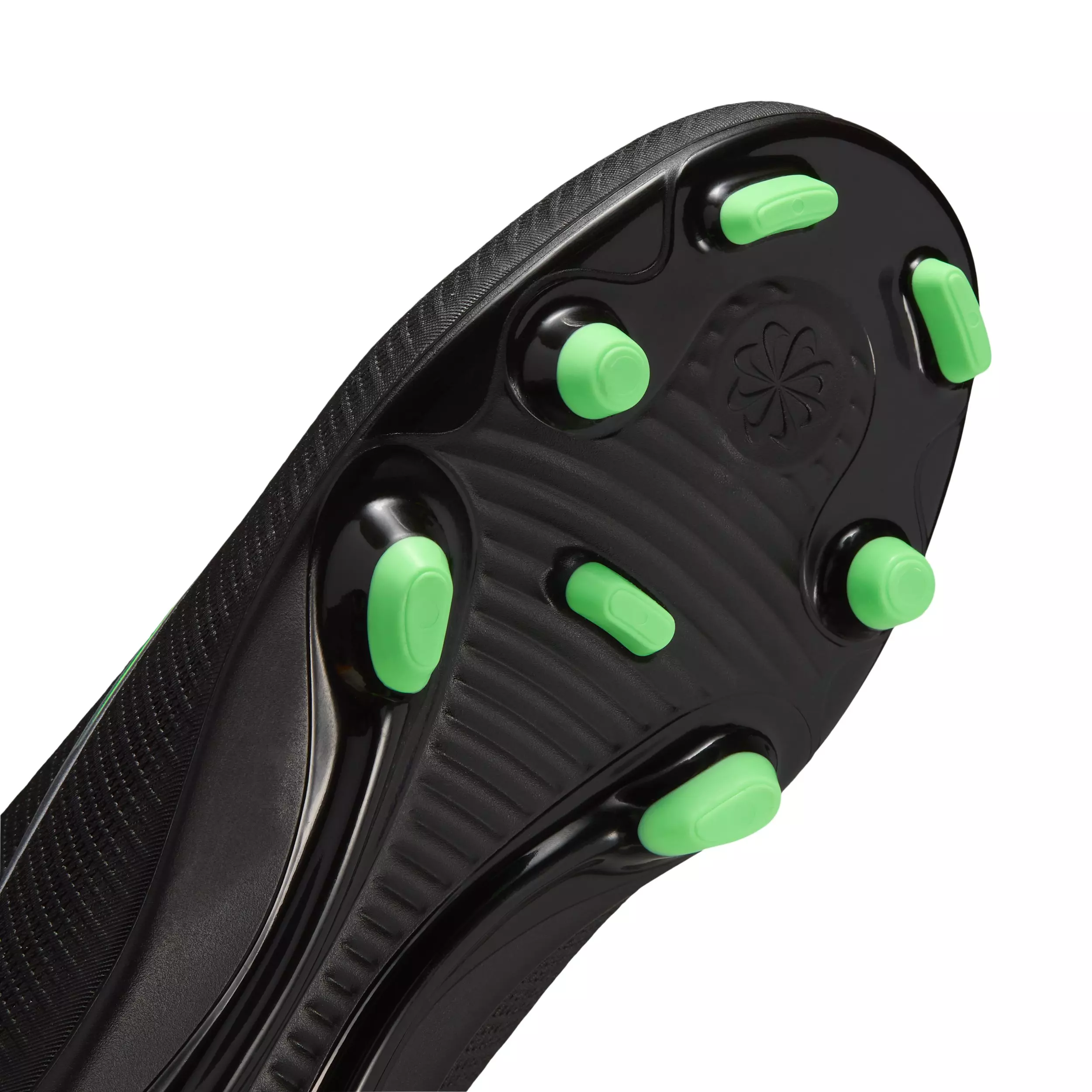 Nike Mercurial Vapor 17 Club MG "Black/Black/Illusion Green" Grade School Kids' Soccer Cleat - BLACK/BLACK/GREEN