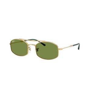 Ray-Ban RB3719 Green Sunglasses – Polished Arista Gold