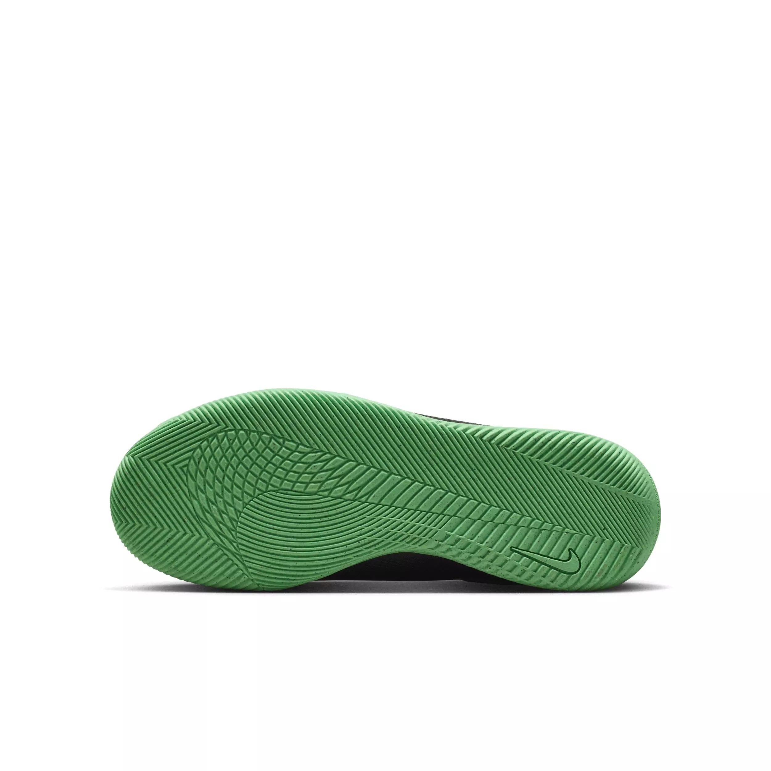 Nike Mercurial Vapor 17 Club IC "Black/Black/Illusion Green" Grade School Kids' Soccer Shoe - BLACK/BLACK/GREEN