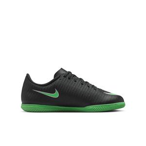 Nike Mercurial Vapor 17 Club IC "Black/Black/Illusion Green" Grade School Kids' Soccer Shoe