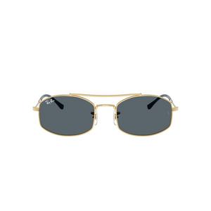 Ray-Ban RB3719 Blue Sunglasses – Polished Arista Gold