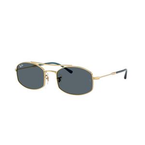 Ray-Ban RB3719 Blue Sunglasses – Polished Arista Gold