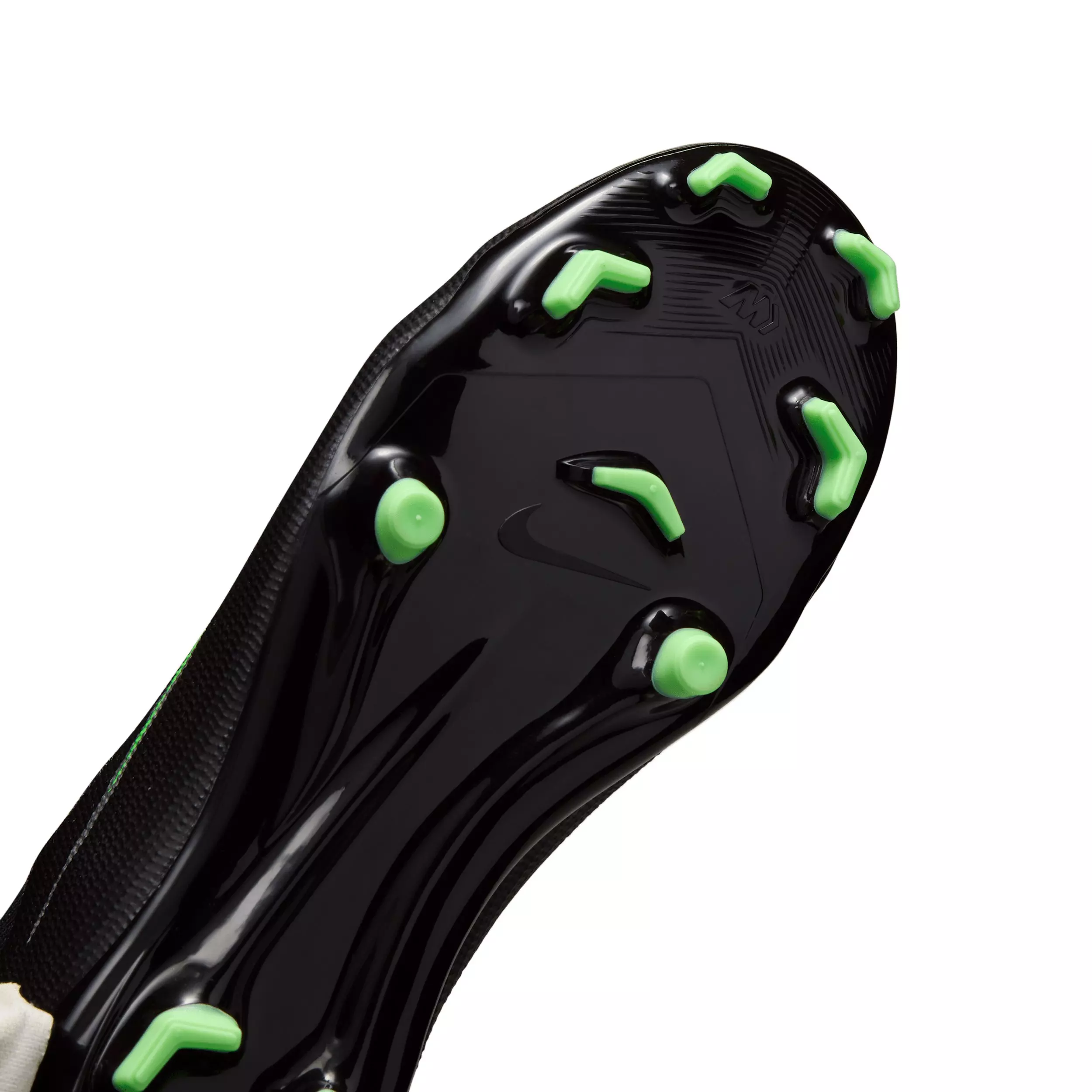 Nike Mercurial Superfly 11 Academy MG "Black/Black/Illusion Green" Grade School Kids' Soccer Cleat - BLACK/BLACK/GREEN