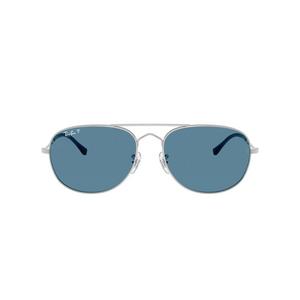 Ray-Ban Bain Bridge Blue Polarized Sunglasses – Silver