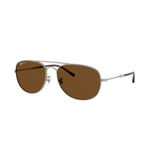 Ray-Ban Bain Bridge Brown Polarized Sunglasses – Gunmetal