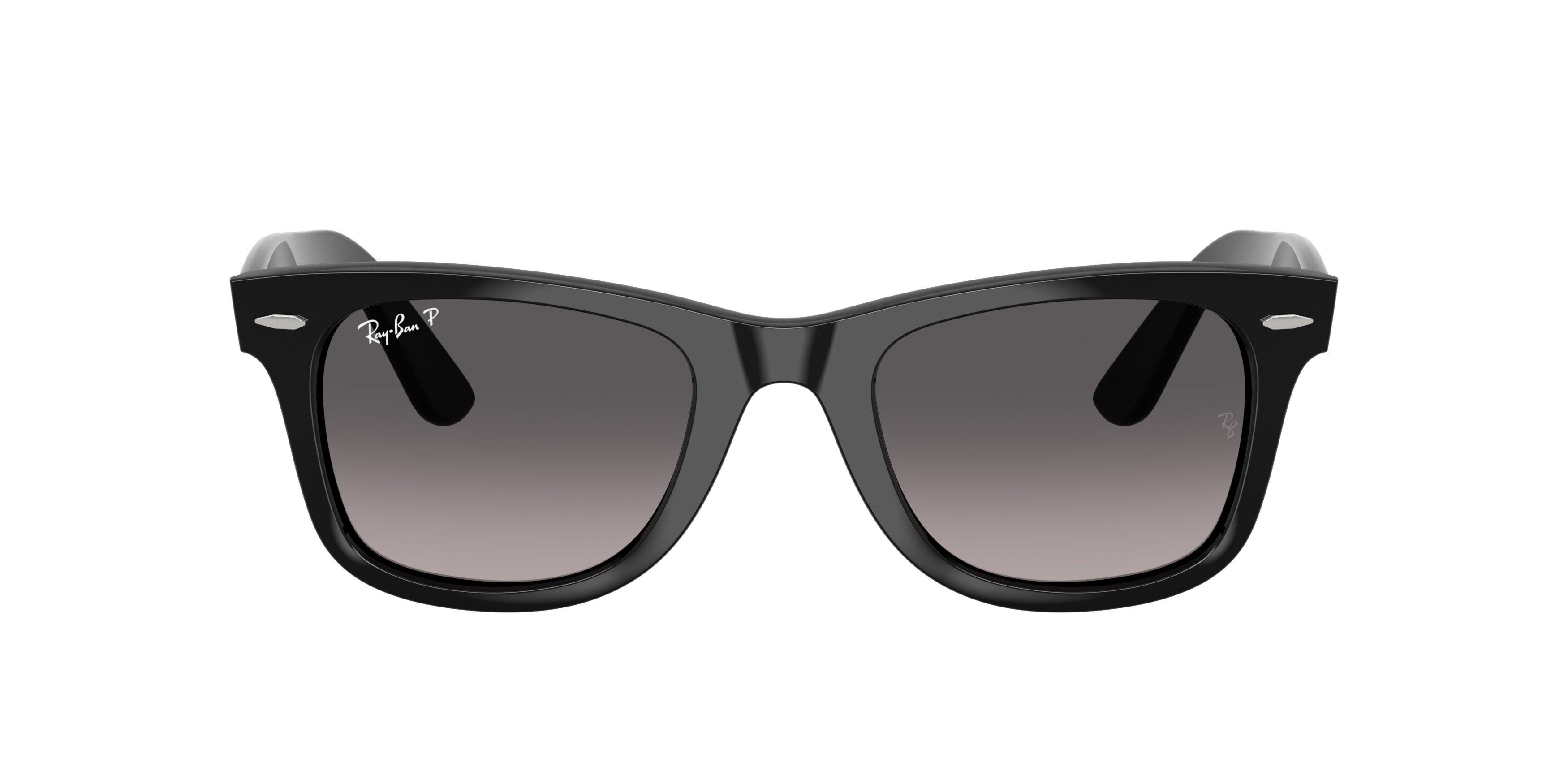 Ray-Ban Wayfarer Ease Gray Polar Gradient Sunglasses &ndash; Black - BLACK/GREY Thumbnail View 2