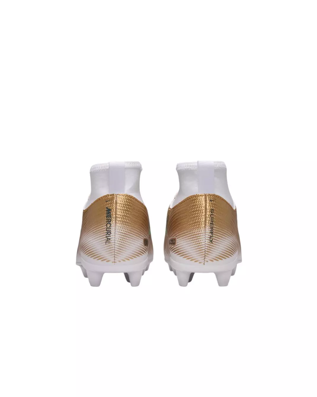 Nike Mercurial Superfly 11 Club MG "Metallic Gold/Green Glow" Grade School Kids' Soccer Cleat - GOLD/GREEN