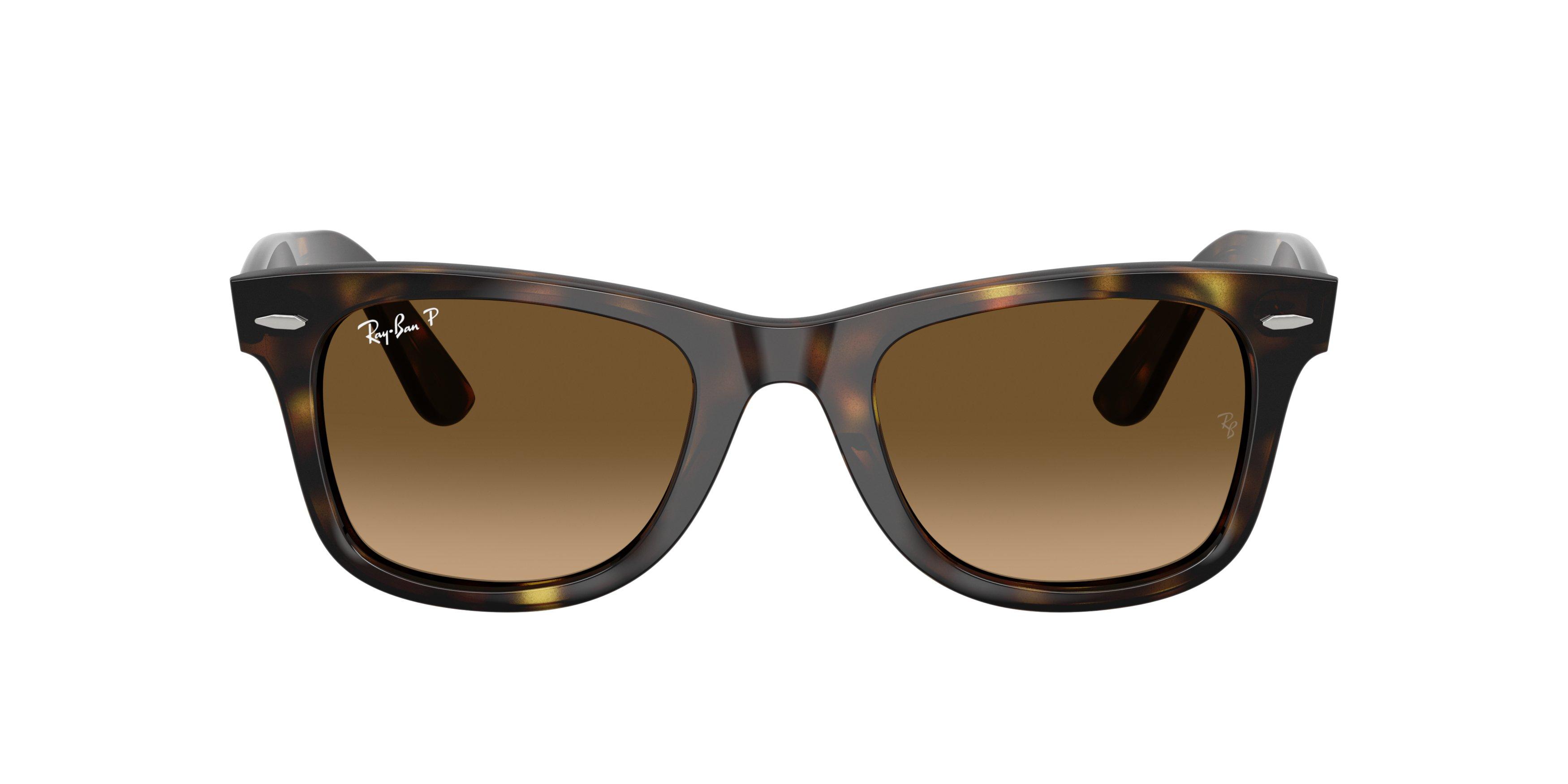 Ray-Ban Wayfarer Ease Brown Gradient Polarized Sunglasses &ndash; Havana - BROWN Thumbnail View 2