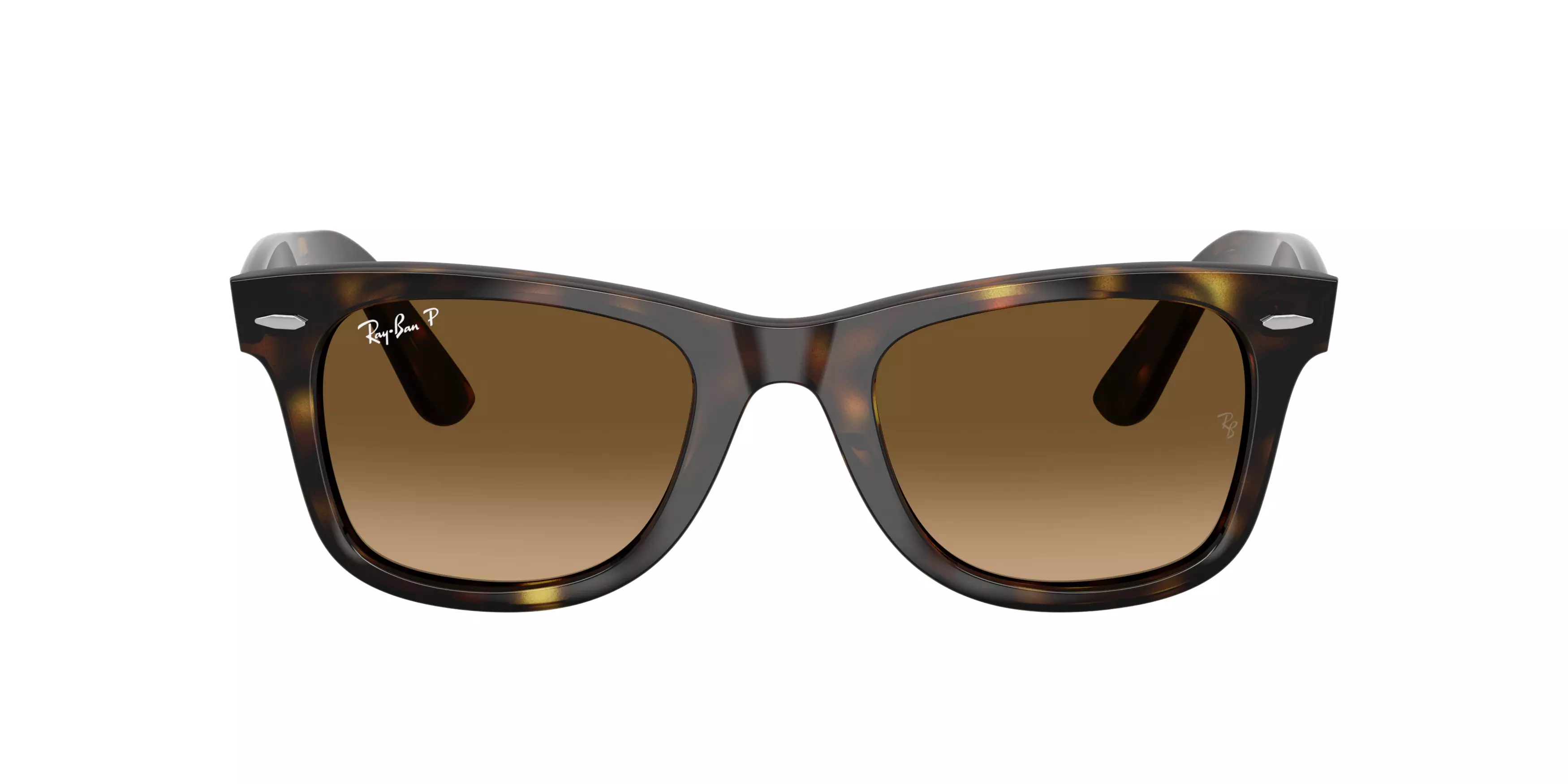 Ray-Ban Wayfarer Ease Brown Gradient Polarized Sunglasses &ndash; Havana - BROWN
