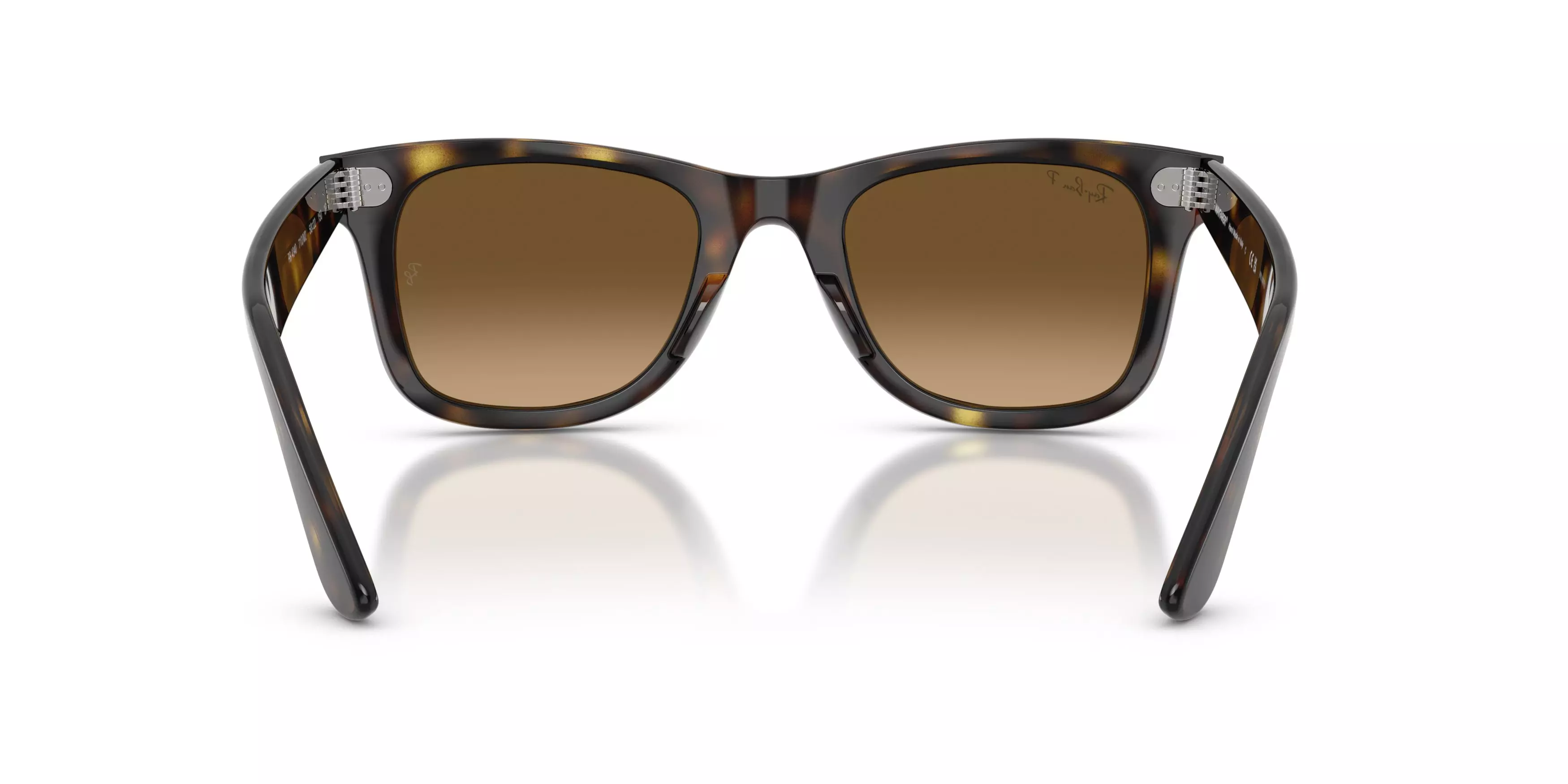 Ray-Ban Wayfarer Ease Brown Gradient Polarized Sunglasses &ndash; Havana - BROWN