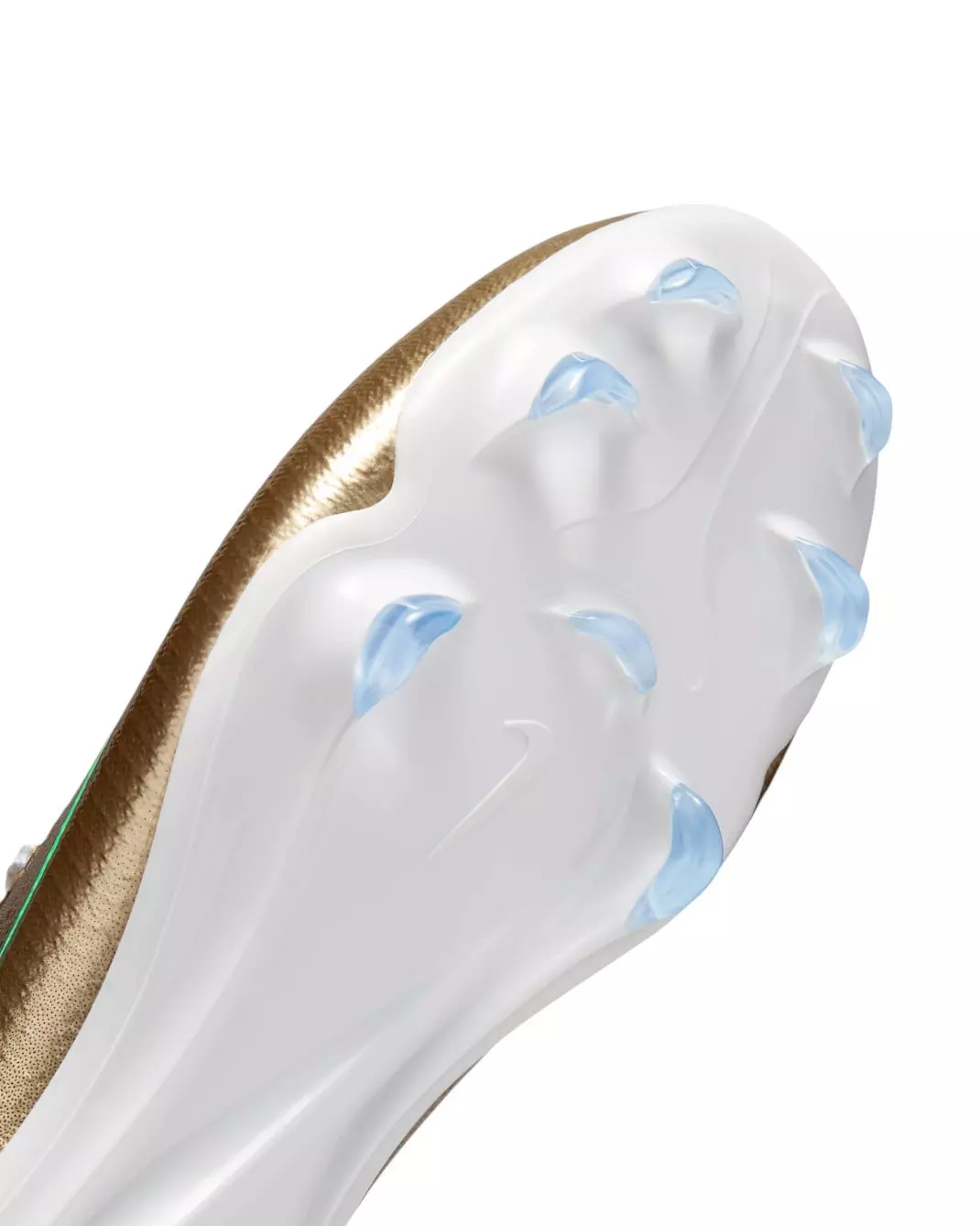 Nike Mercurial Vapor 17 Pro FG "Metallic Gold/Green Glow" Grade School Kids' Soccer Cleat - GOLD/GREEN