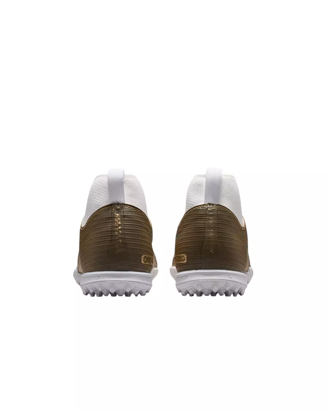 Nike Mercurial Superfly 11 Academy Turf "Metallic Gold/Green Glow" Grade School Kids' Soccer Cleat - GOLD/GREEN