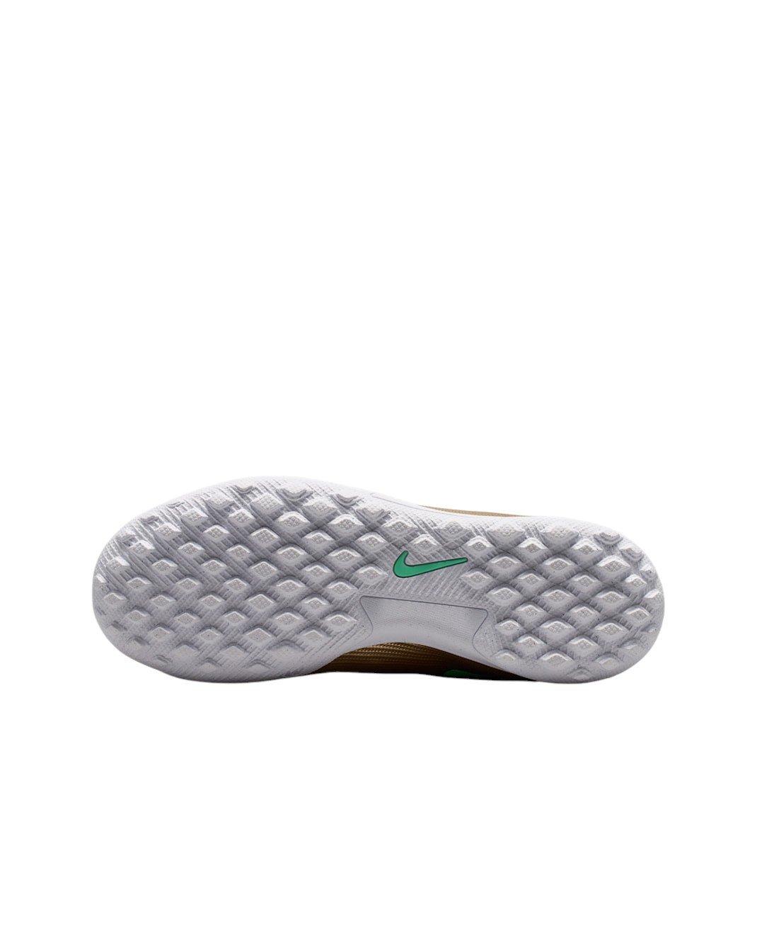 Nike Mercurial Superfly 11 Academy Turf "Metallic Gold/Green Glow" Grade School Kids' Soccer Cleat - GOLD/GREEN