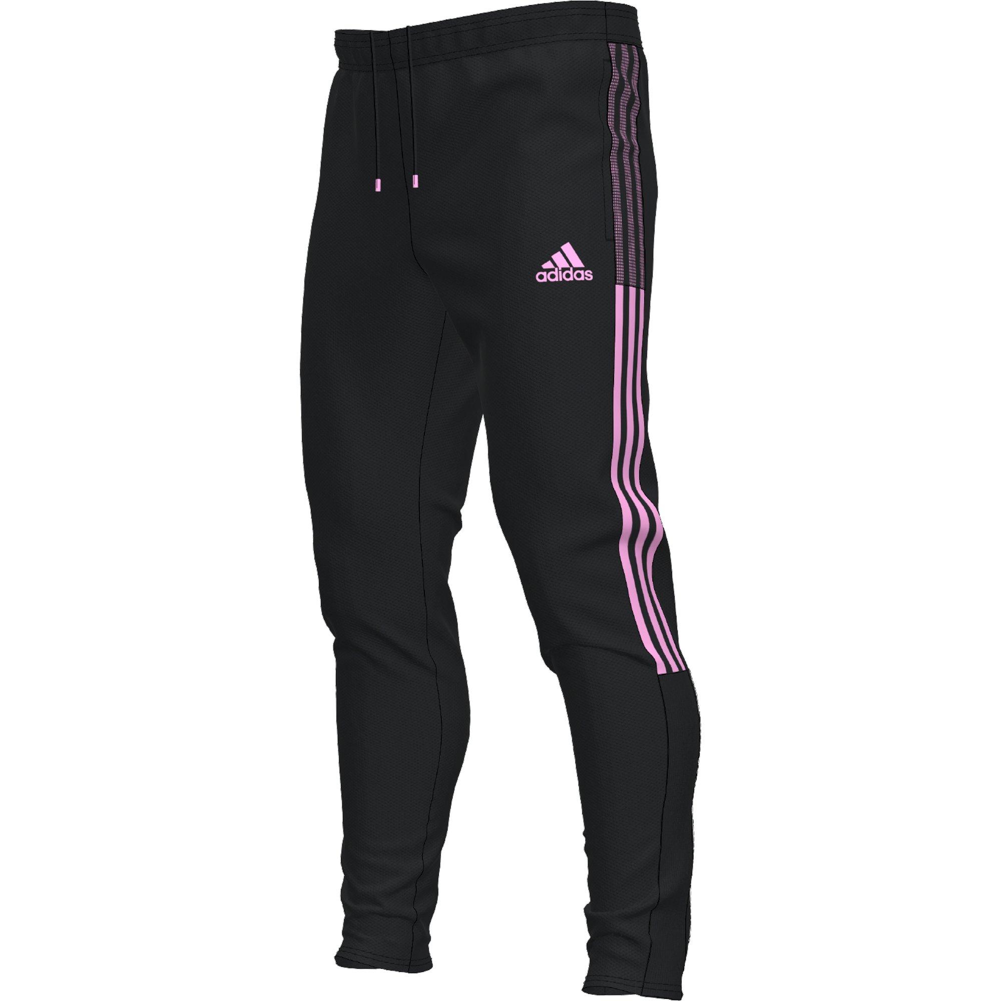 Black and hot pink adidas climacool pants size S