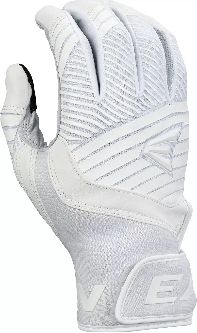 Easton Youth Walk-Off Ethos Baseball Batting Gloves - White - WHITE